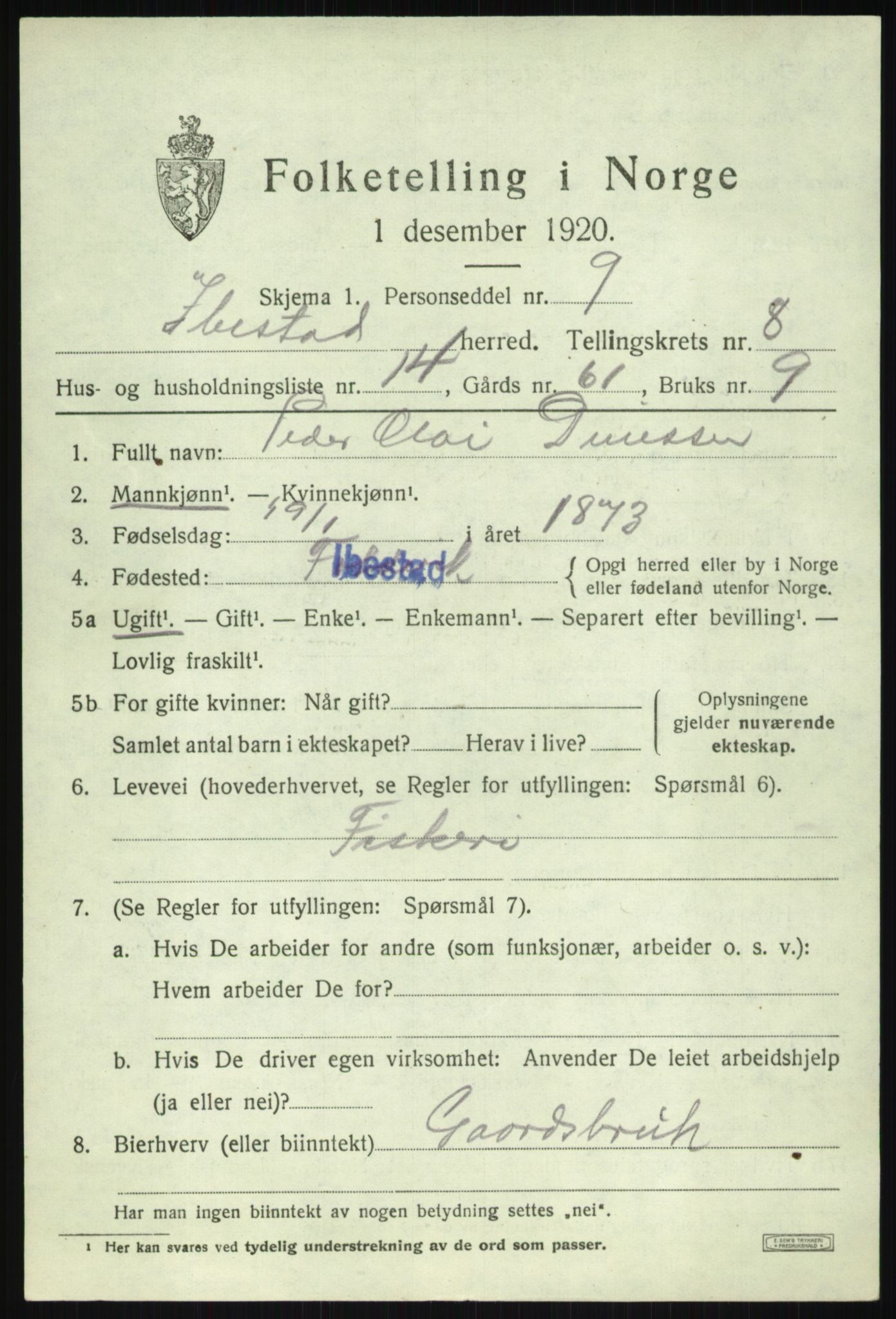 SATØ, Folketelling 1920 for 1917 Ibestad herred, 1920, s. 5177