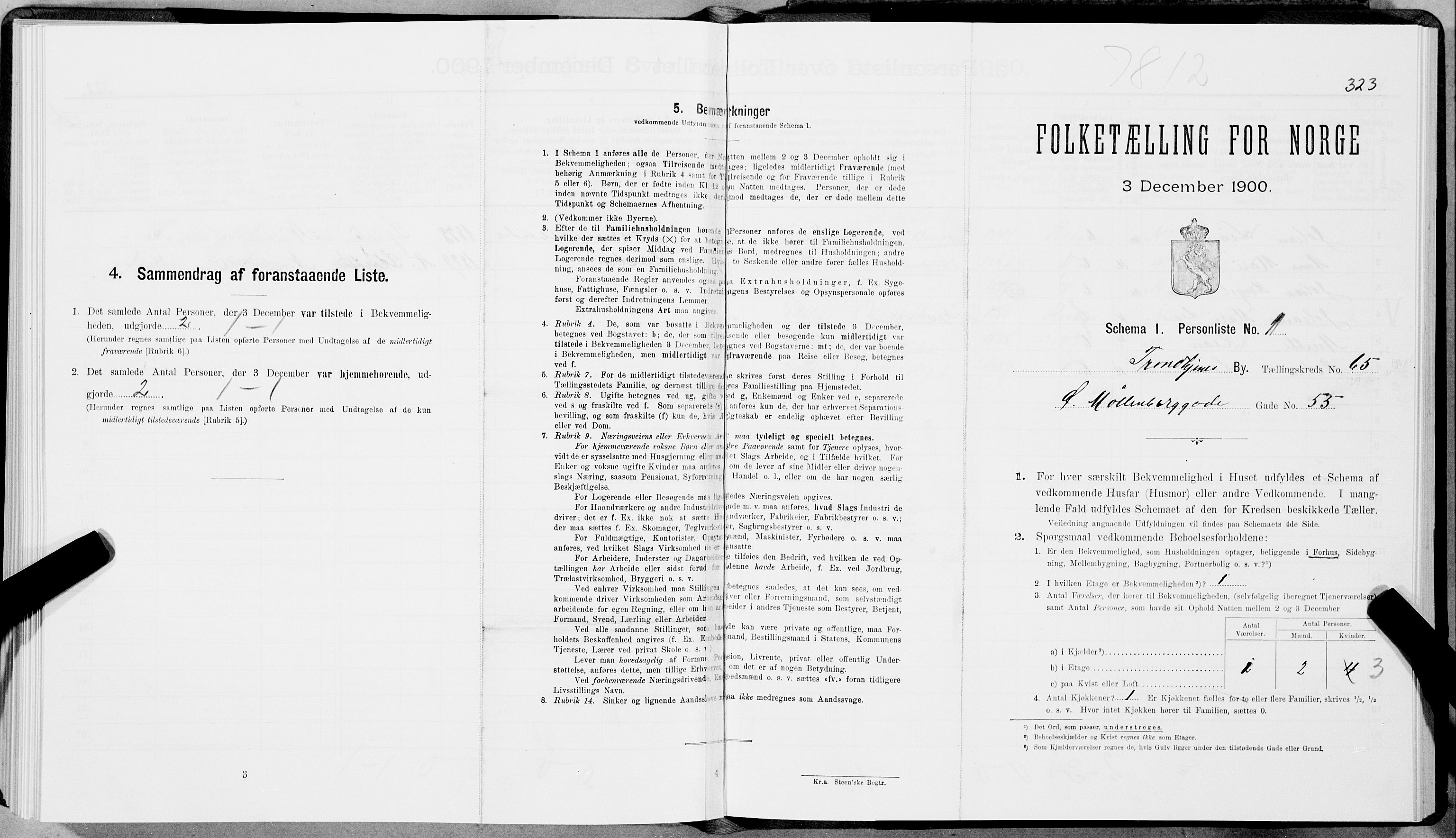 SAT, Folketelling 1900 for 1601 Trondheim kjøpstad, 1900, s. 11629