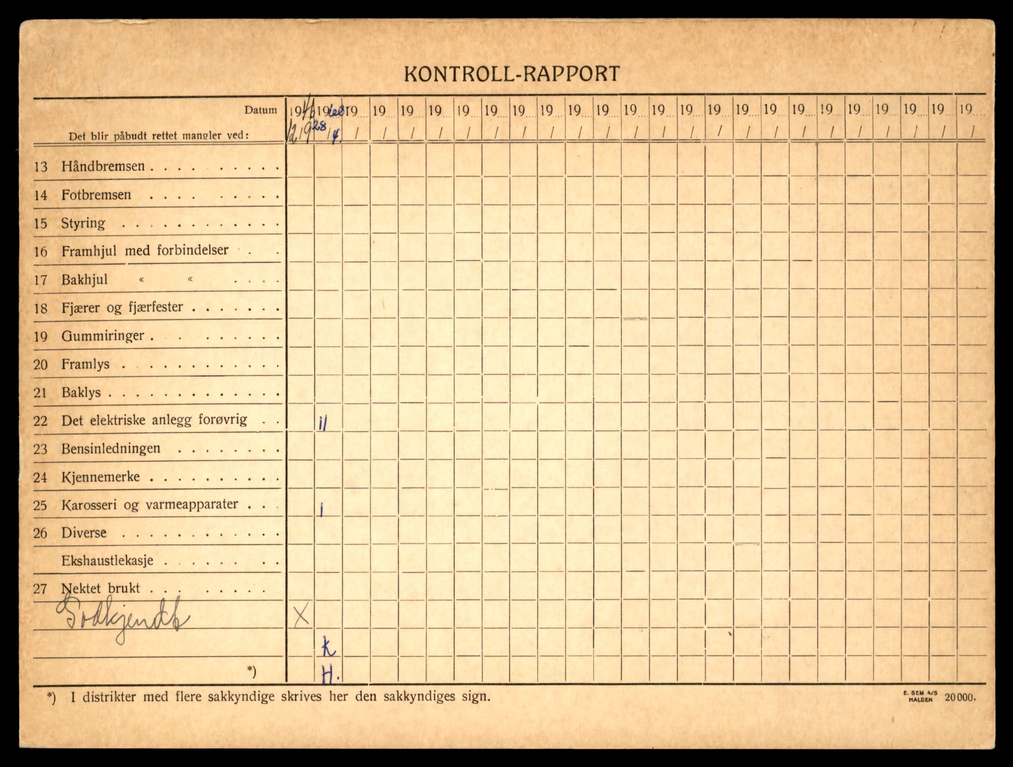 Møre og Romsdal vegkontor - Ålesund trafikkstasjon, AV/SAT-A-4099/F/Fe/L0033: Registreringskort for kjøretøy T 12151 - T 12474, 1927-1998, s. 1616