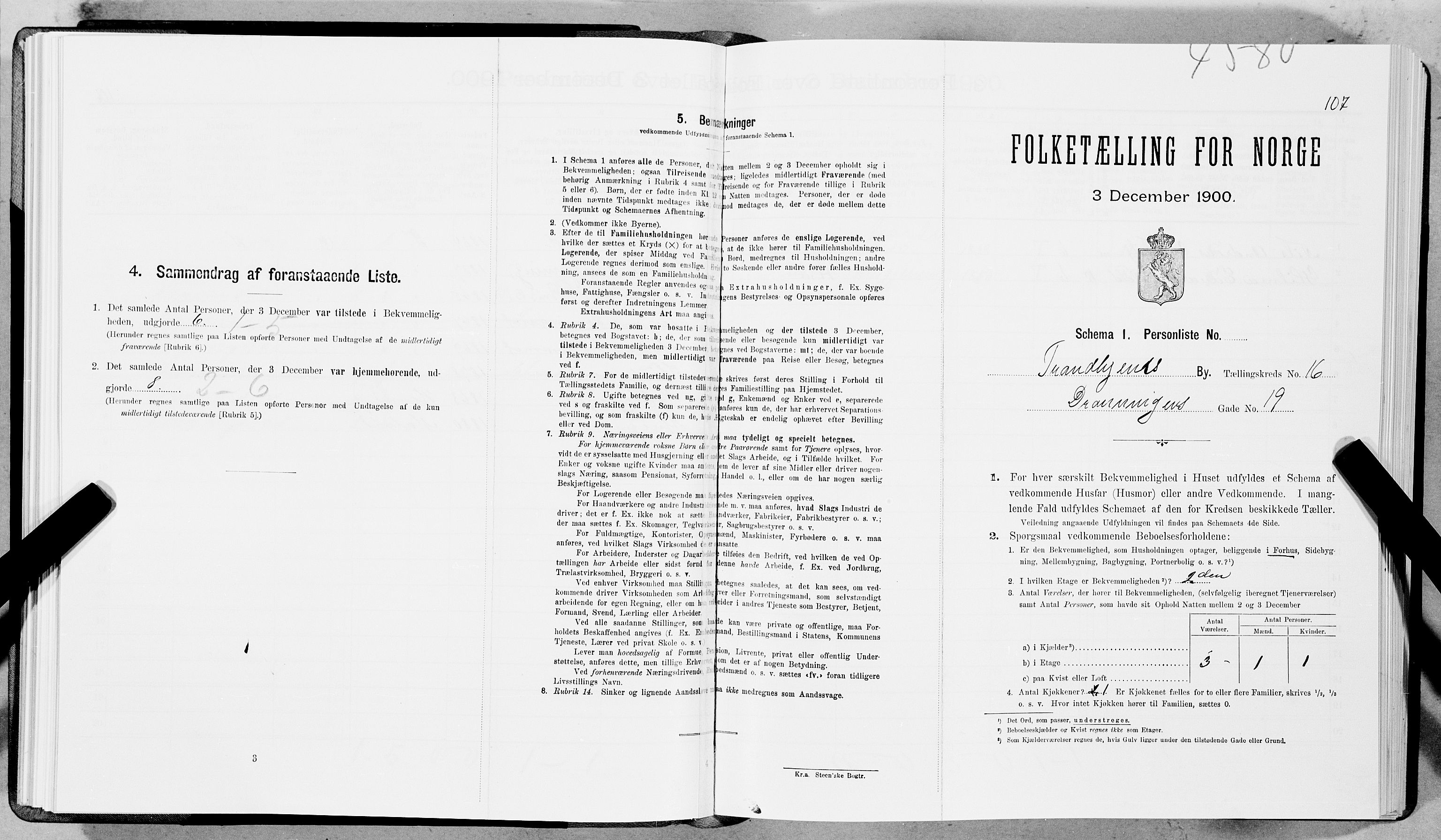 SAT, Folketelling 1900 for 1601 Trondheim kjøpstad, 1900, s. 2646