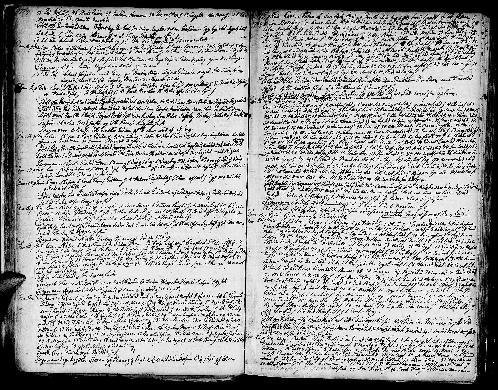 Ministerialprotokoller, klokkerbøker og fødselsregistre - Sør-Trøndelag, AV/SAT-A-1456/695/L1138: Ministerialbok nr. 695A02 /1, 1757-1801, s. 33