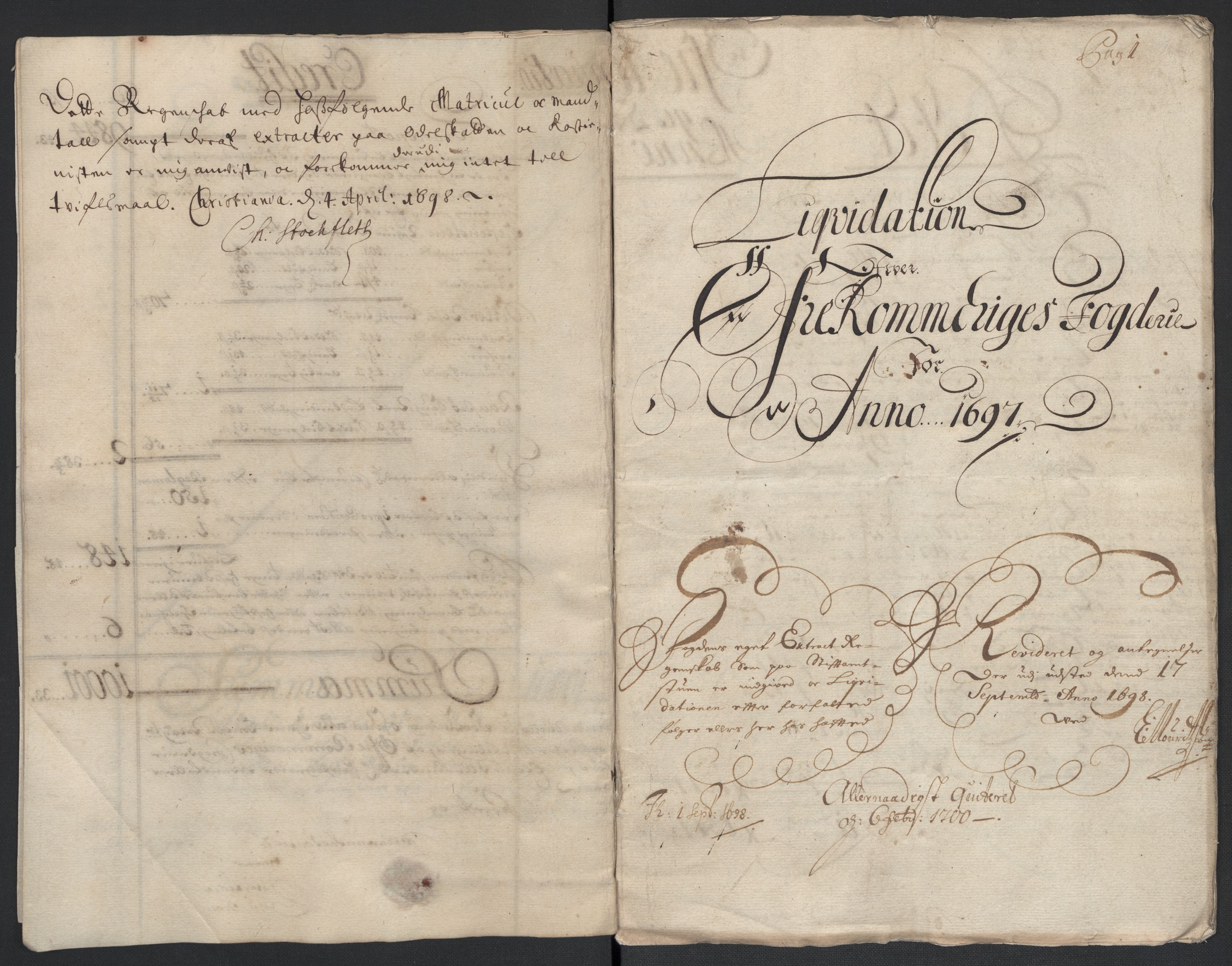 Rentekammeret inntil 1814, Reviderte regnskaper, Fogderegnskap, AV/RA-EA-4092/R12/L0709: Fogderegnskap Øvre Romerike, 1697, s. 17