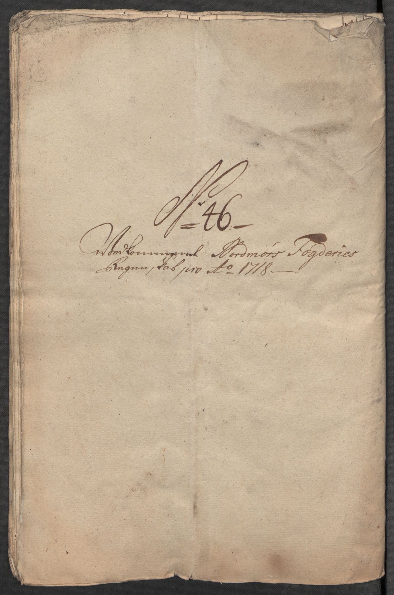 Rentekammeret inntil 1814, Reviderte regnskaper, Fogderegnskap, RA/EA-4092/R56/L3751: Fogderegnskap Nordmøre, 1718, s. 272