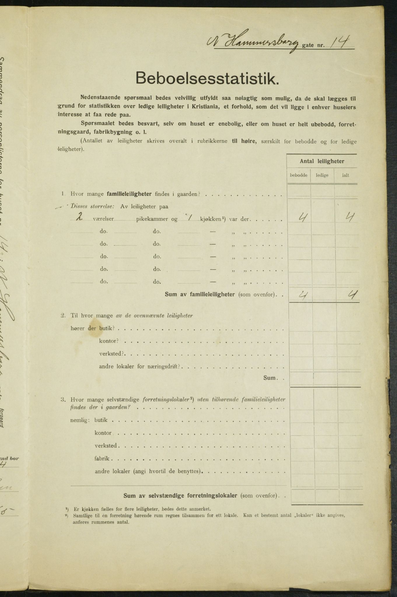 OBA, Kommunal folketelling 1.2.1915 for Kristiania, 1915, s. 68872