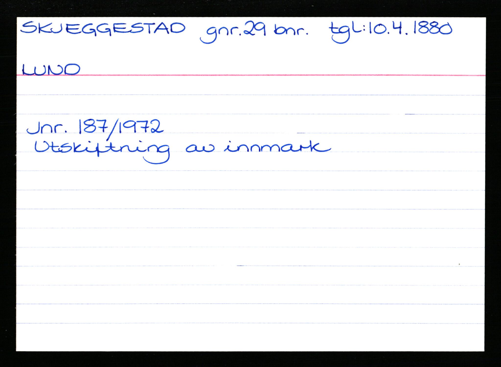 Statsarkivet i Stavanger, AV/SAST-A-101971/03/Y/Yk/L0035: Registerkort sortert etter gårdsnavn: Sikvaland lille - Skorve, 1750-1930, s. 510