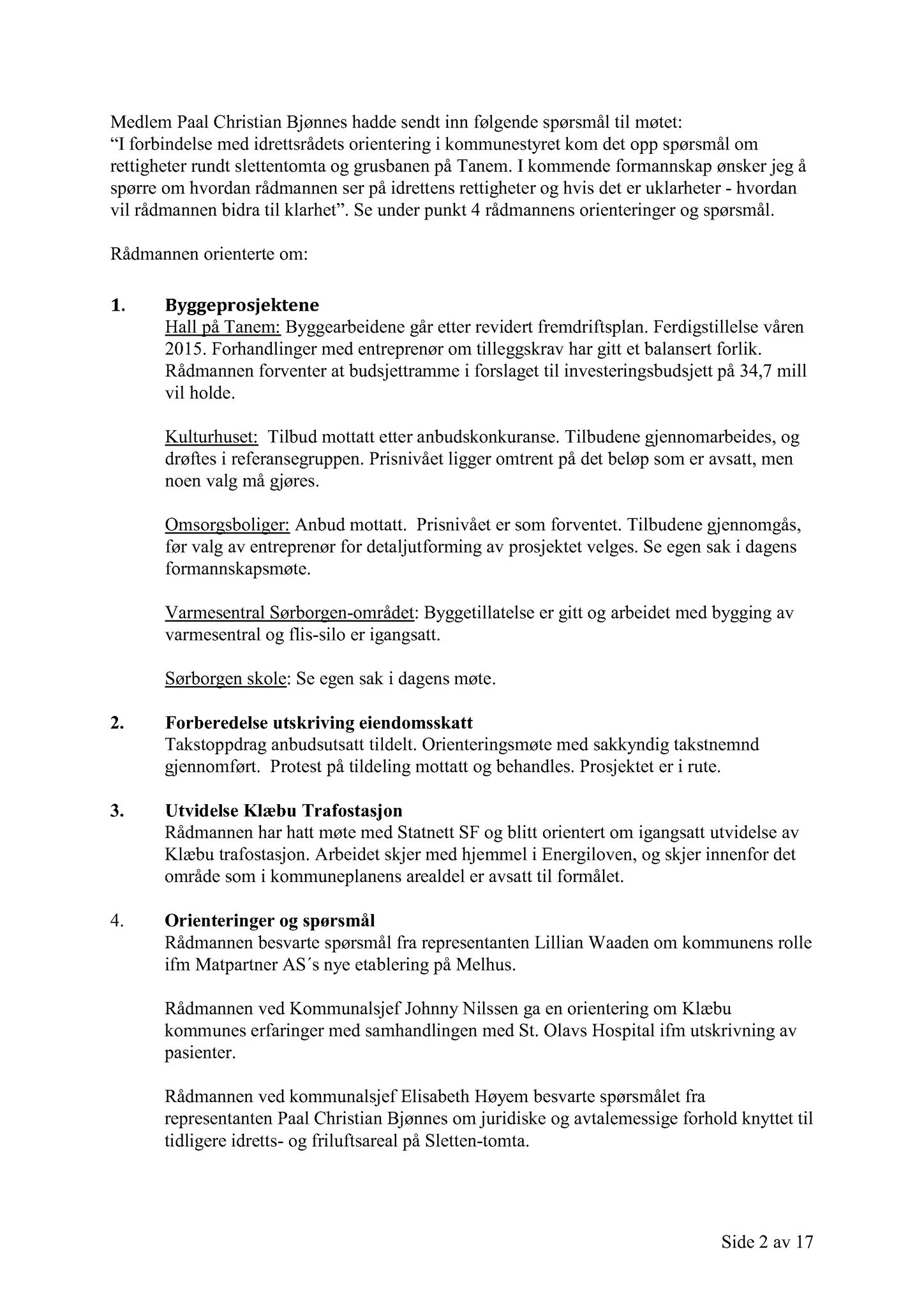 Klæbu Kommune, TRKO/KK/02-FS/L007: Formannsskapet - Møtedokumenter, 2014, s. 3982