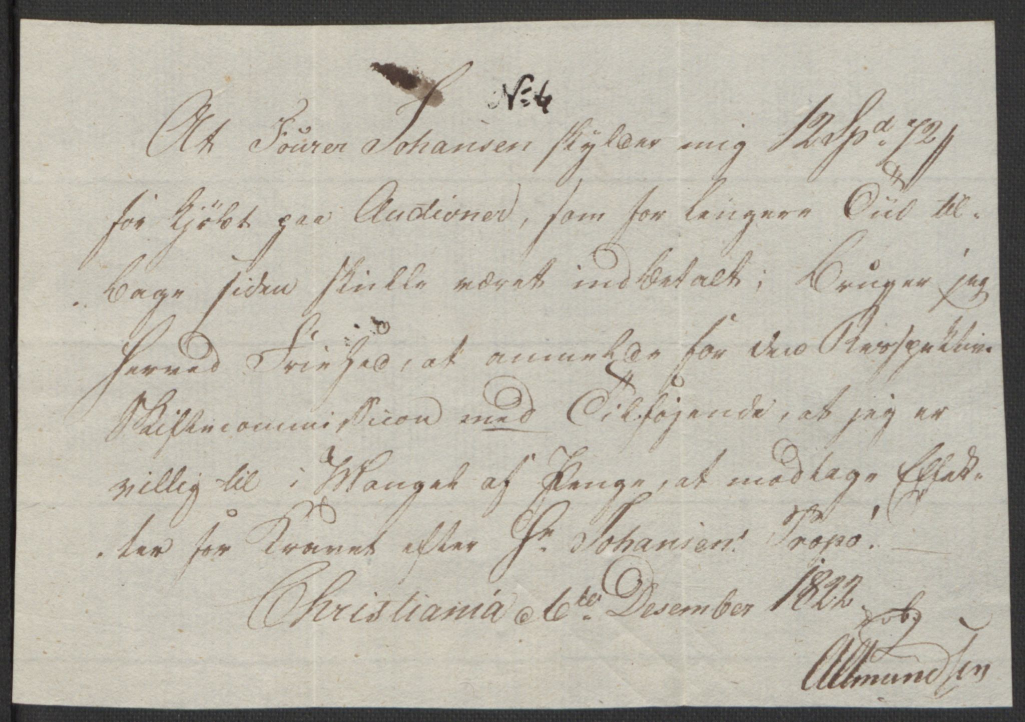Forsvaret, Generalauditøren, AV/RA-RAFA-1772/F/Fj/Fjb/L0005: Skifter 1818 - 1823, 1818-1823, s. 184