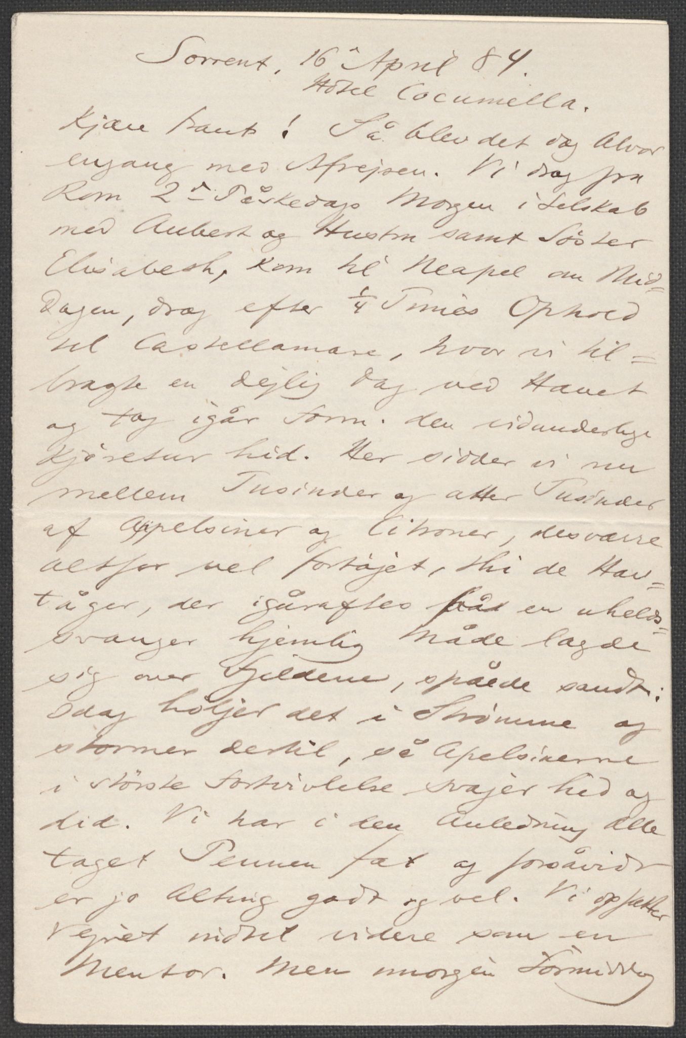 Beyer, Frants, AV/RA-PA-0132/F/L0001: Brev fra Edvard Grieg til Frantz Beyer og "En del optegnelser som kan tjene til kommentar til brevene" av Marie Beyer, 1872-1907, s. 112