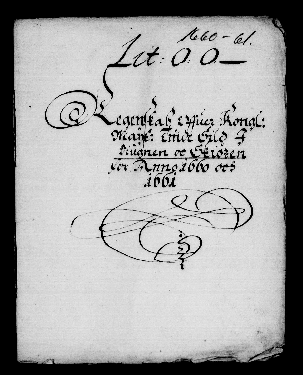 Rentekammeret inntil 1814, Reviderte regnskaper, Lensregnskaper, AV/RA-EA-5023/R/Rb/Rbw/L0148: Trondheim len, 1661