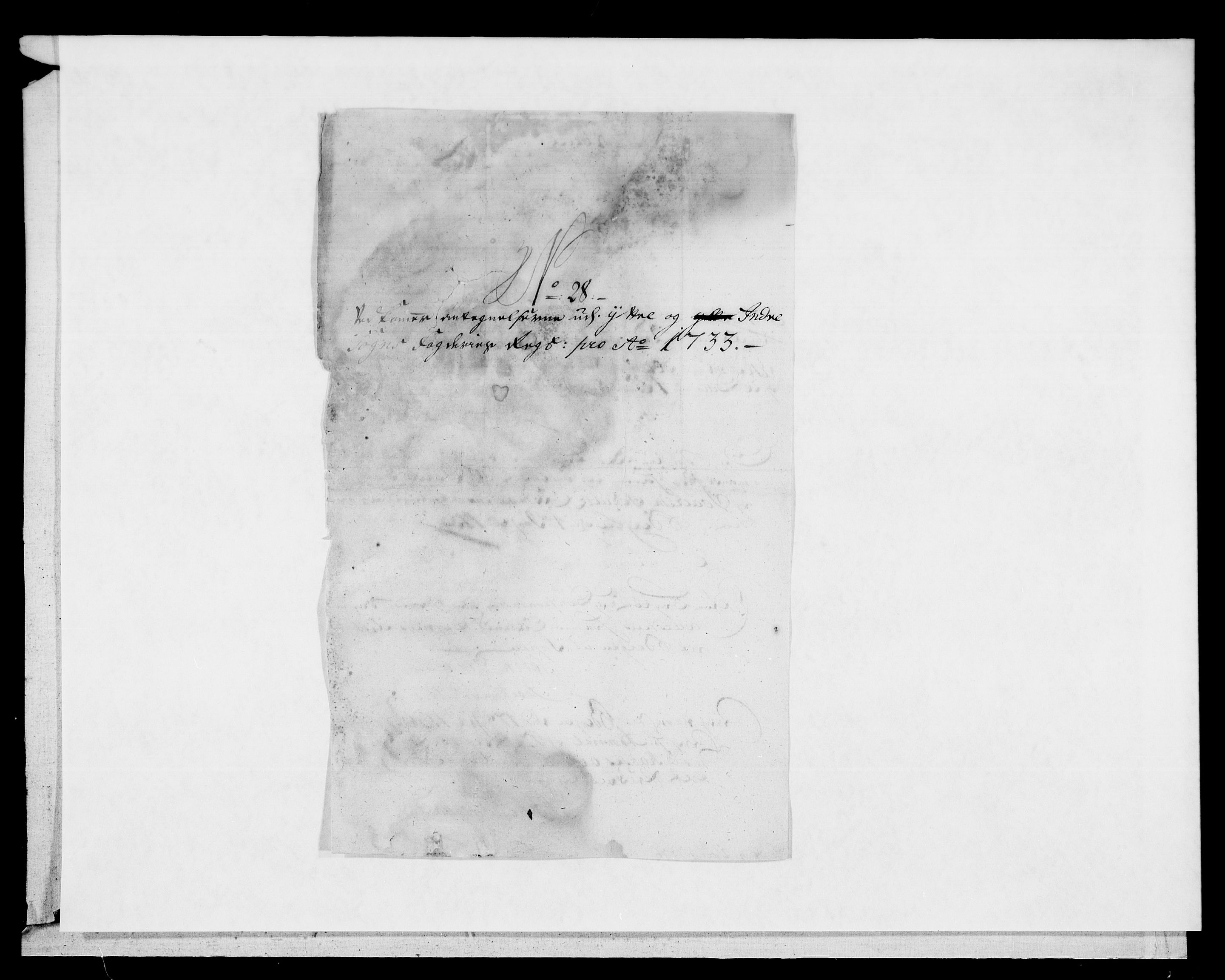 Rentekammeret inntil 1814, Reviderte regnskaper, Fogderegnskap, AV/RA-EA-4092/R52/L3337: Fogderegnskap Sogn, 1733, s. 478