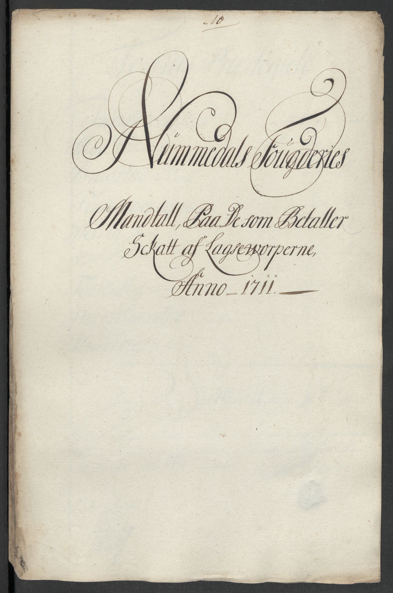 Rentekammeret inntil 1814, Reviderte regnskaper, Fogderegnskap, RA/EA-4092/R64/L4432: Fogderegnskap Namdal, 1711, s. 128
