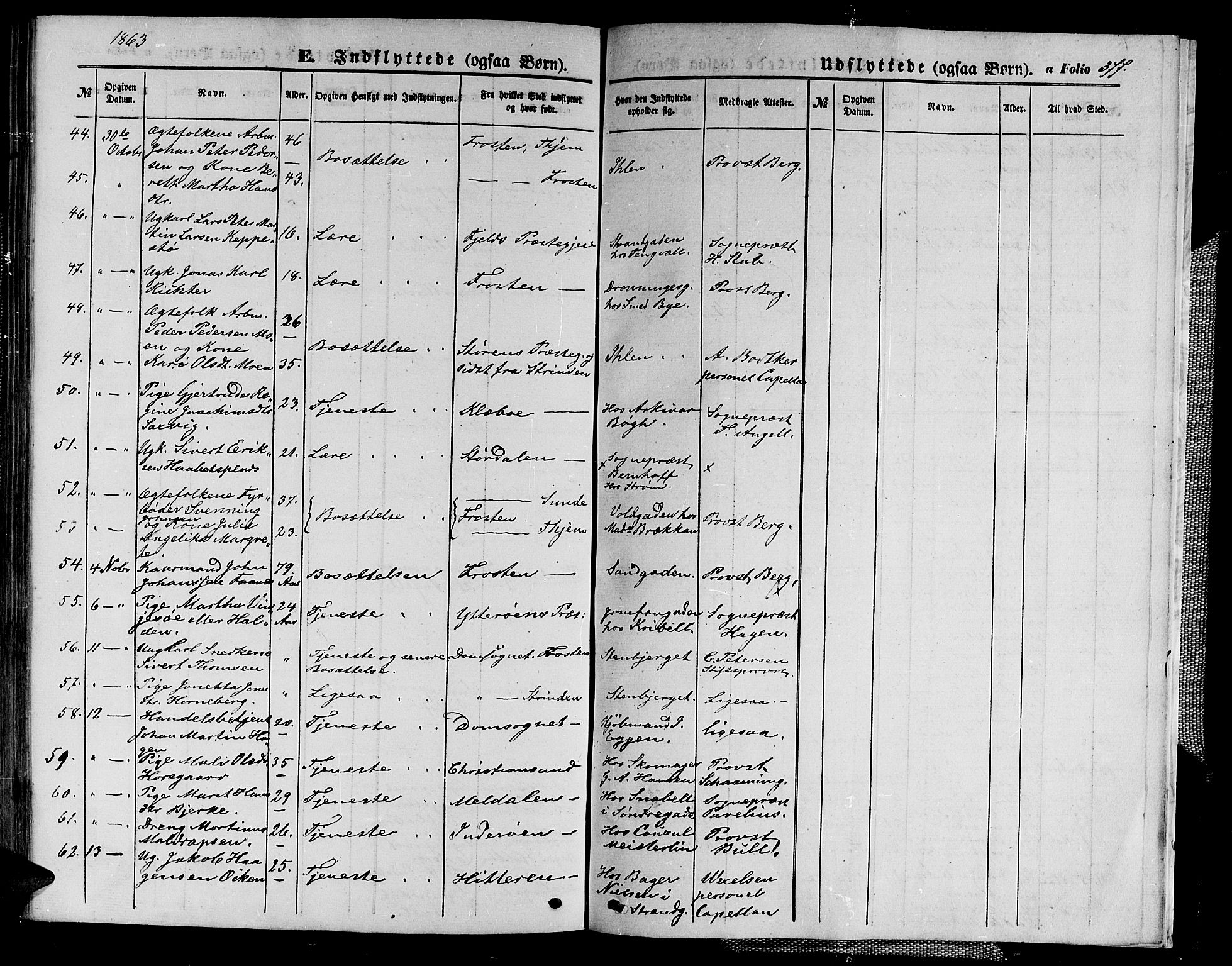 Ministerialprotokoller, klokkerbøker og fødselsregistre - Sør-Trøndelag, SAT/A-1456/602/L0139: Klokkerbok nr. 602C07, 1859-1864, s. 377