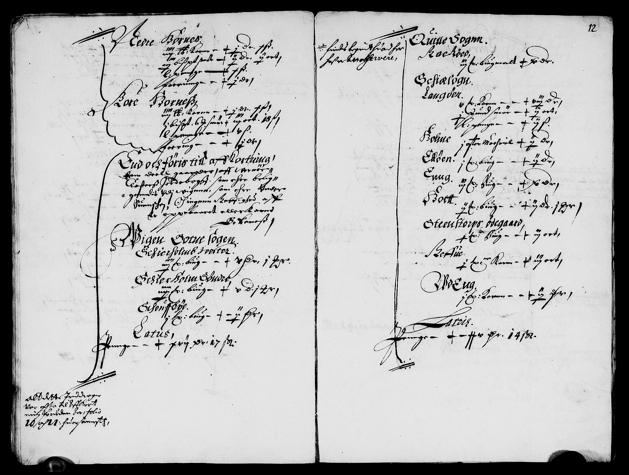 Rentekammeret inntil 1814, Reviderte regnskaper, Lensregnskaper, AV/RA-EA-5023/R/Rb/Rbg/L0011: Verne kloster len, 1651-1661