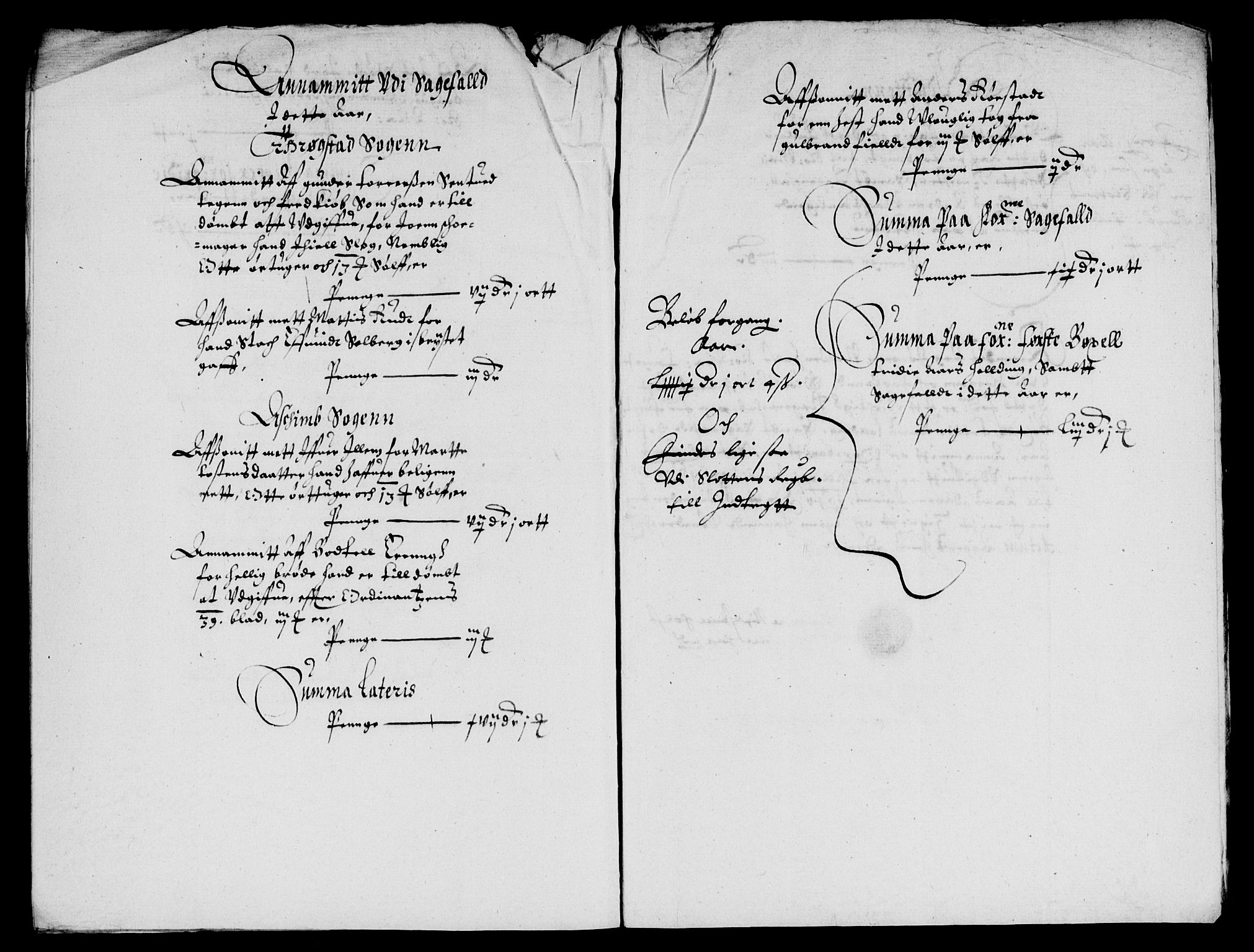 Rentekammeret inntil 1814, Reviderte regnskaper, Lensregnskaper, AV/RA-EA-5023/R/Rb/Rba/L0145: Akershus len, 1639-1640