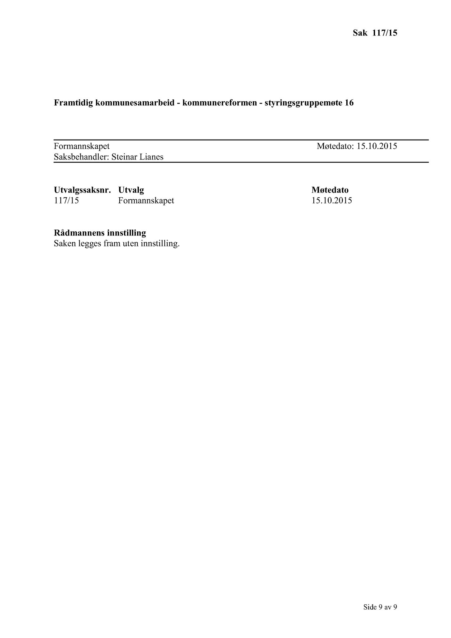 Klæbu Kommune, TRKO/KK/02-FS/L008: Formannsskapet - Møtedokumenter, 2015, s. 2983