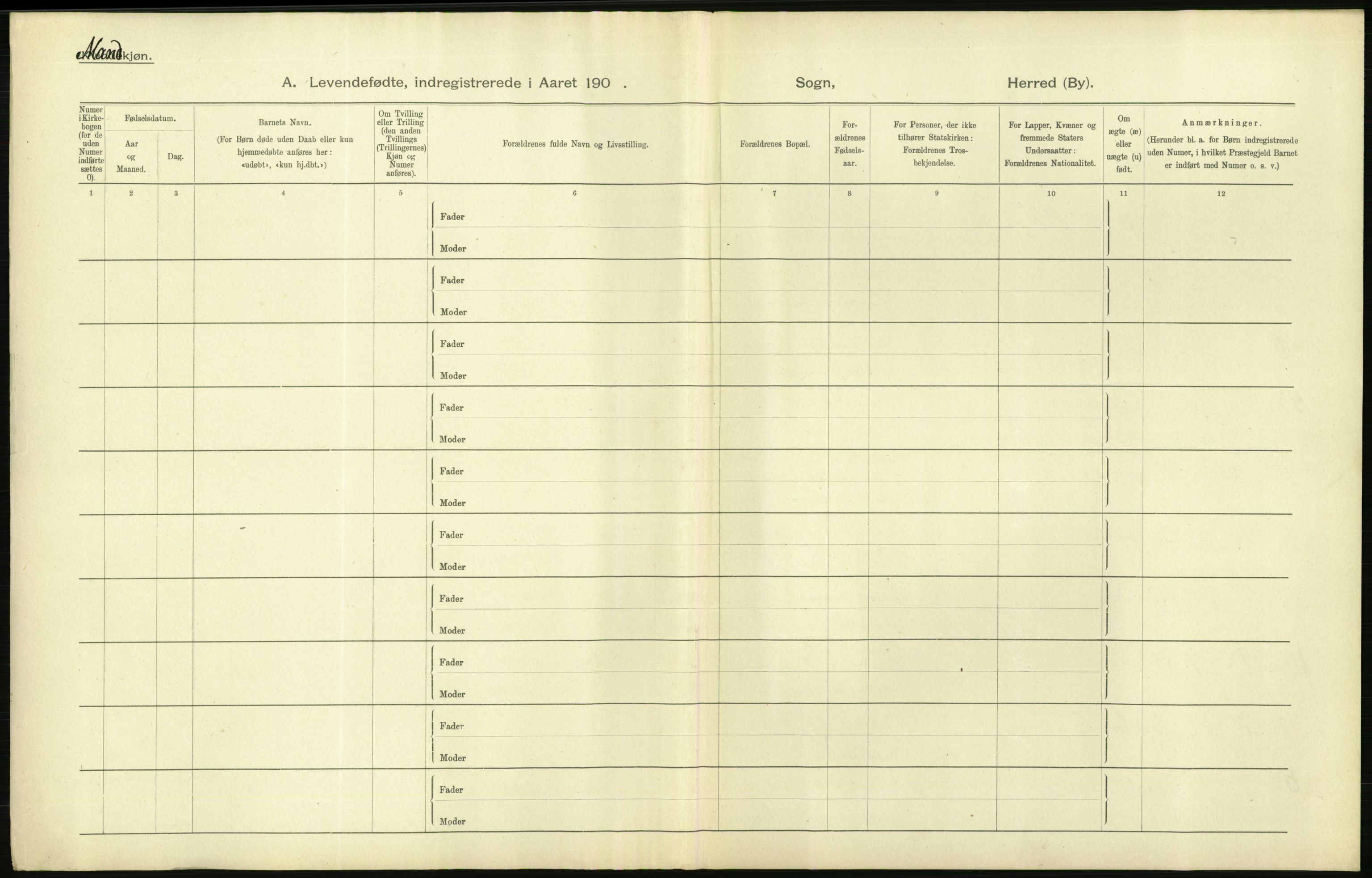 Statistisk sentralbyrå, Sosiodemografiske emner, Befolkning, AV/RA-S-2228/D/Df/Dfa/Dfaa/L0012: Stavanger amt: Fødte, gifte, døde, 1903, s. 318