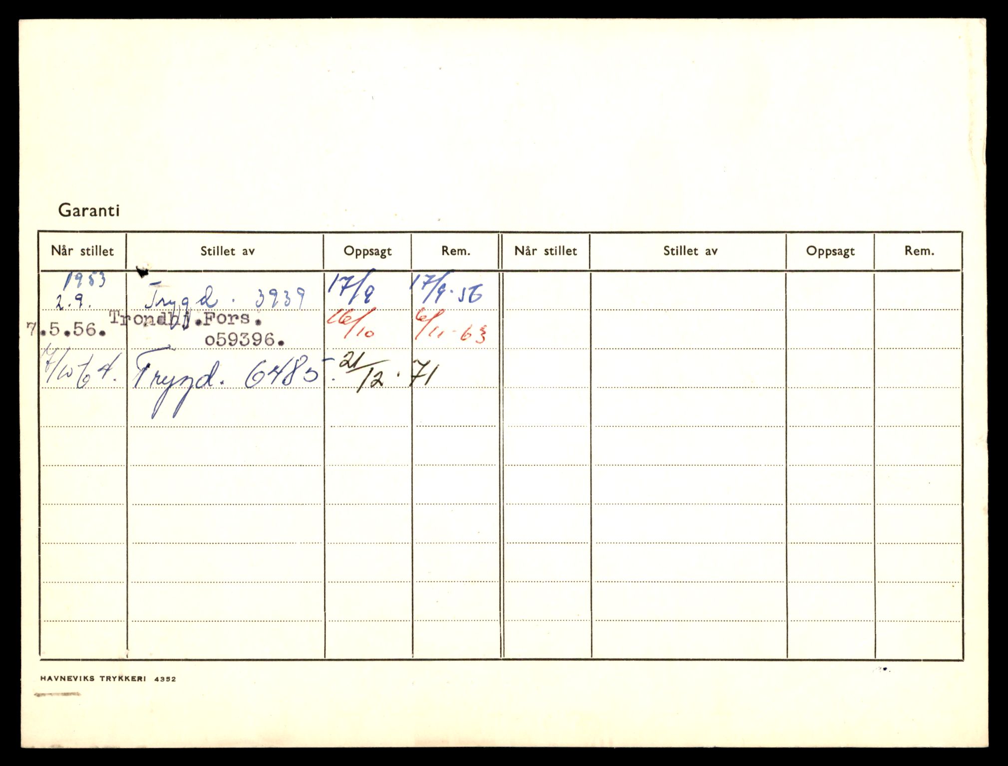 Møre og Romsdal vegkontor - Ålesund trafikkstasjon, AV/SAT-A-4099/F/Fe/L0036: Registreringskort for kjøretøy T 12831 - T 13030, 1927-1998, s. 2754