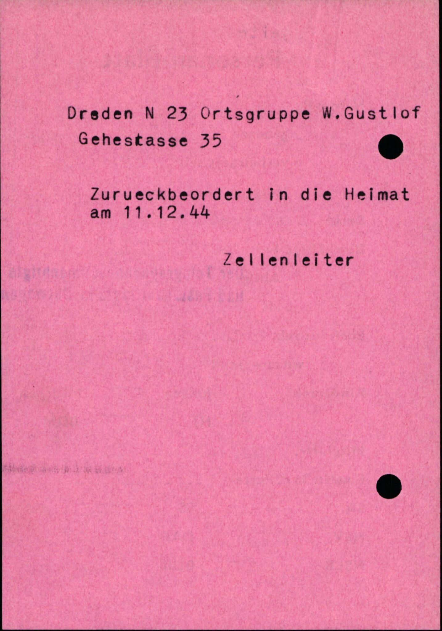 Forsvarets Overkommando. 2 kontor. Arkiv 11.4. Spredte tyske arkivsaker, AV/RA-RAFA-7031/D/Dar/Darb/L0015: Reichskommissariat - NSDAP in Norwegen, 1938-1945, s. 480