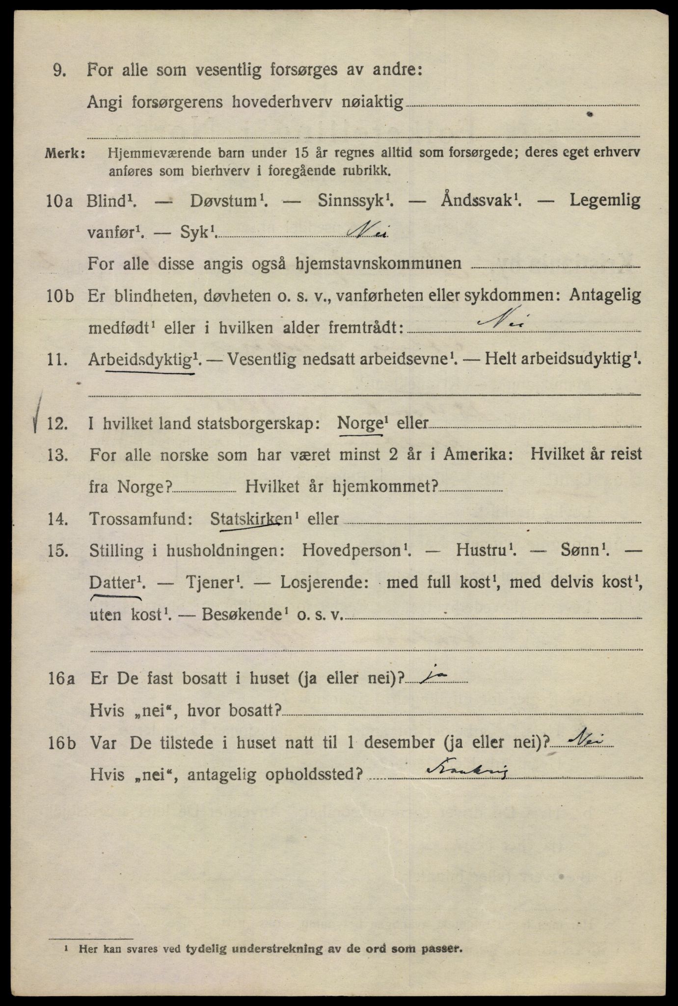 SAO, Folketelling 1920 for 0301 Kristiania kjøpstad, 1920, s. 204228