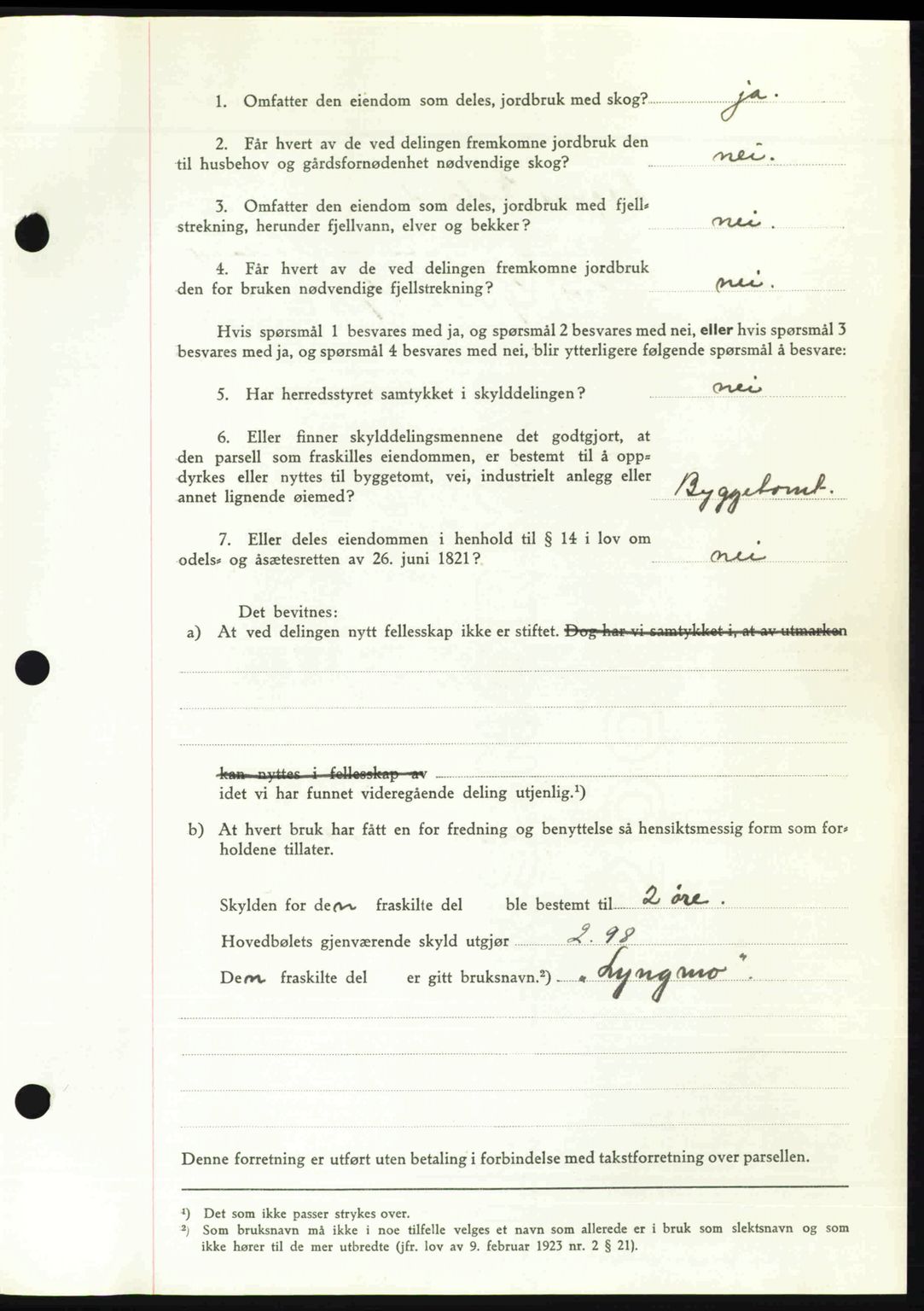 Nedenes sorenskriveri, AV/SAK-1221-0006/G/Gb/Gba/L0061: Pantebok nr. A13, 1949-1949, Dagboknr: 1263/1949