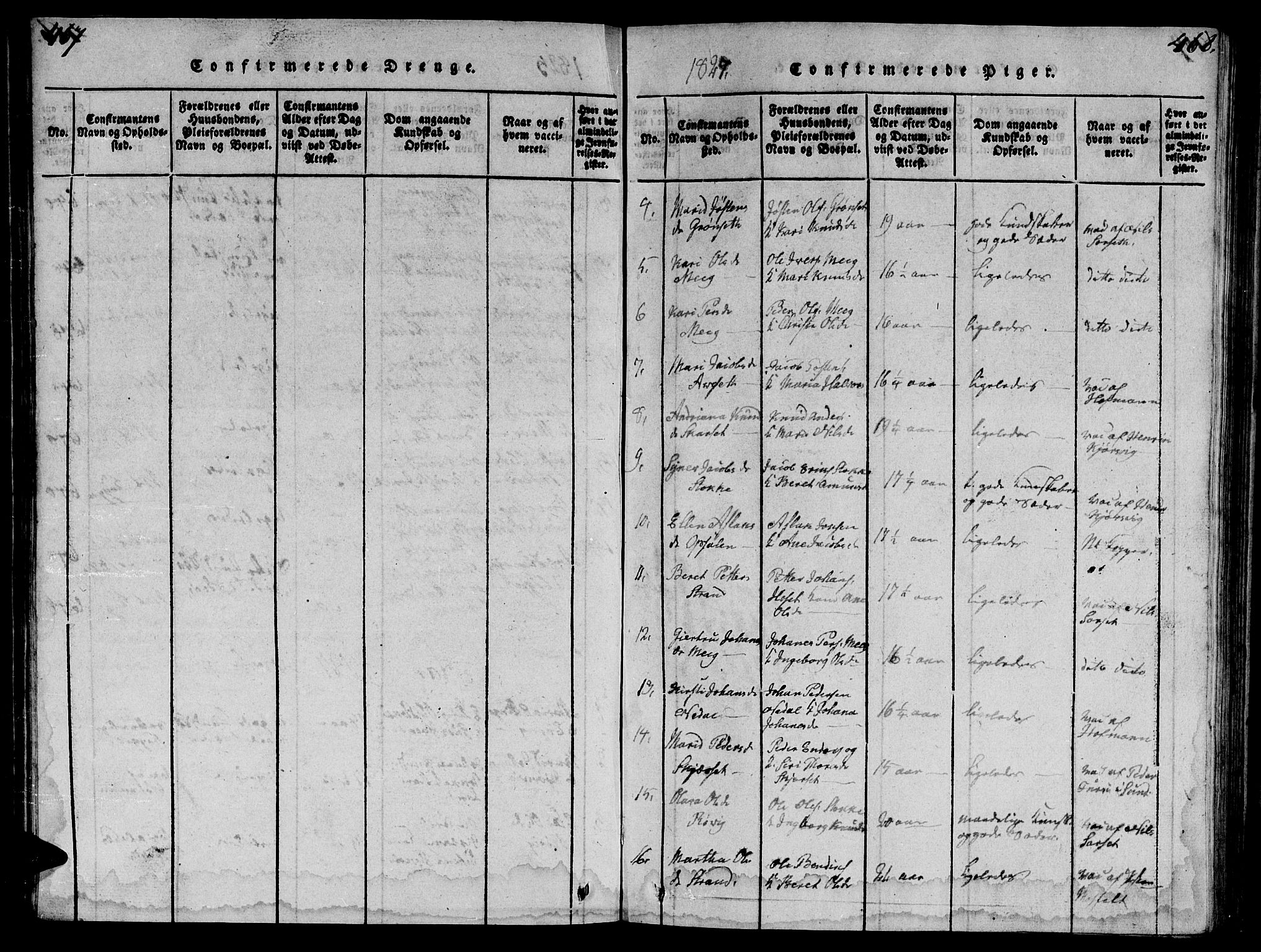 Ministerialprotokoller, klokkerbøker og fødselsregistre - Møre og Romsdal, AV/SAT-A-1454/568/L0811: Klokkerbok nr. 568C01, 1819-1828, s. 467-468