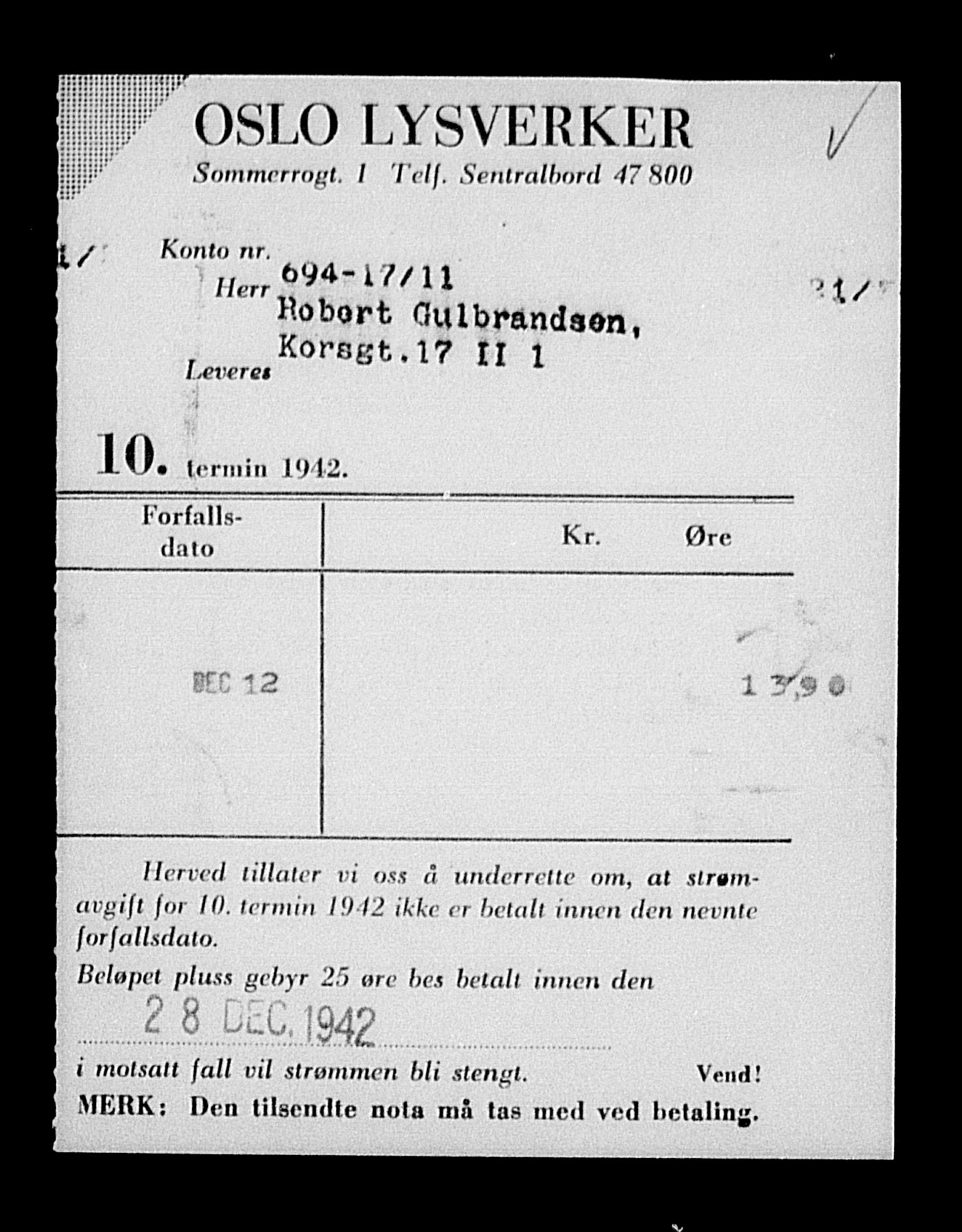 Justisdepartementet, Tilbakeføringskontoret for inndratte formuer, AV/RA-S-1564/H/Hc/Hcc/L0942: --, 1945-1947, s. 84