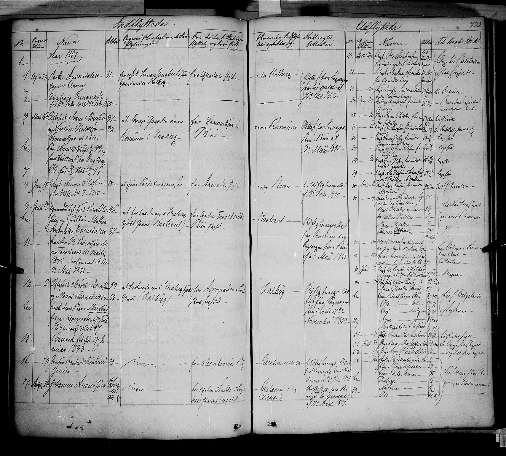 Fåberg prestekontor, AV/SAH-PREST-086/H/Ha/Haa/L0005: Ministerialbok nr. 5, 1836-1854, s. 721-722