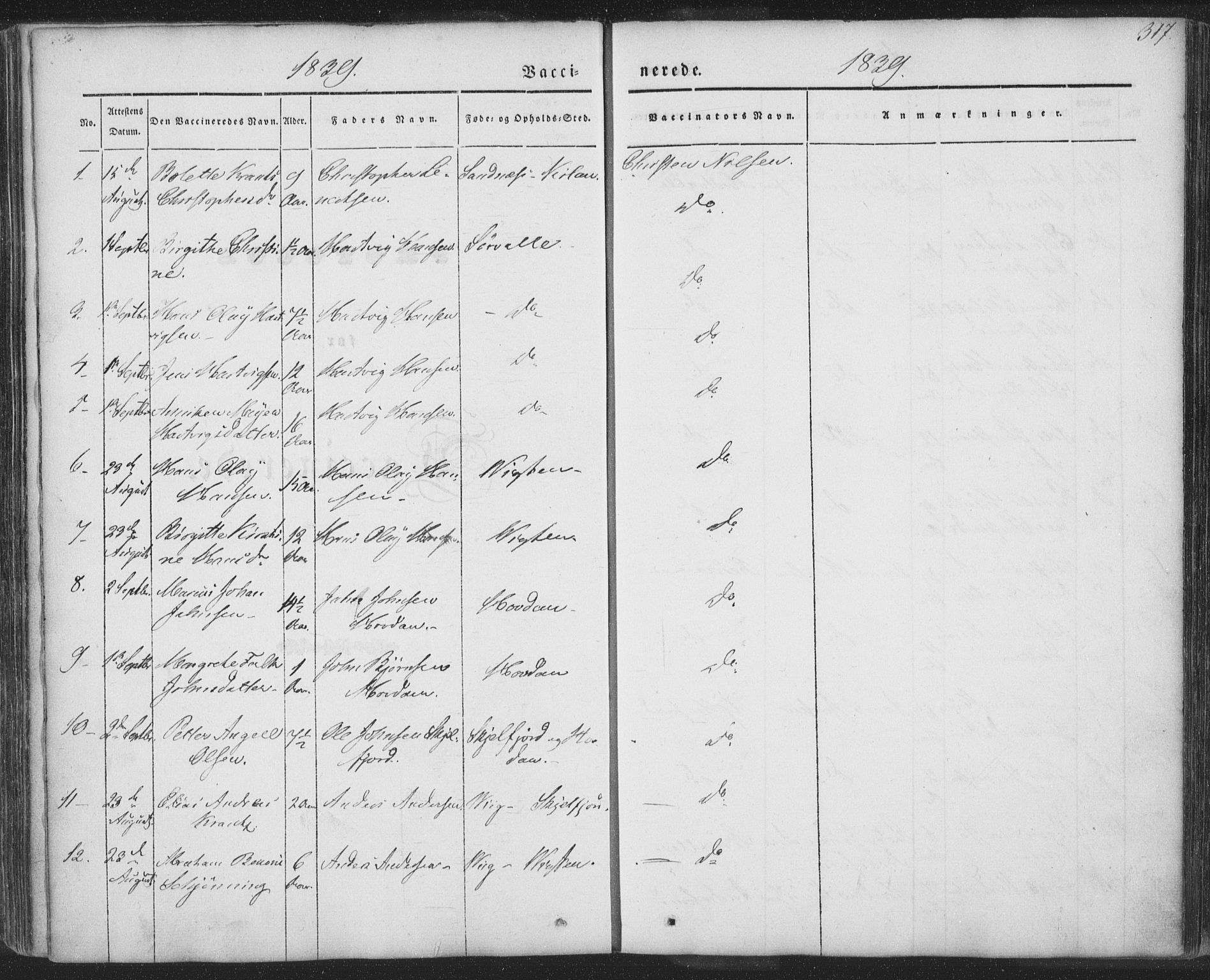 Ministerialprotokoller, klokkerbøker og fødselsregistre - Nordland, AV/SAT-A-1459/885/L1202: Ministerialbok nr. 885A03, 1838-1859, s. 317