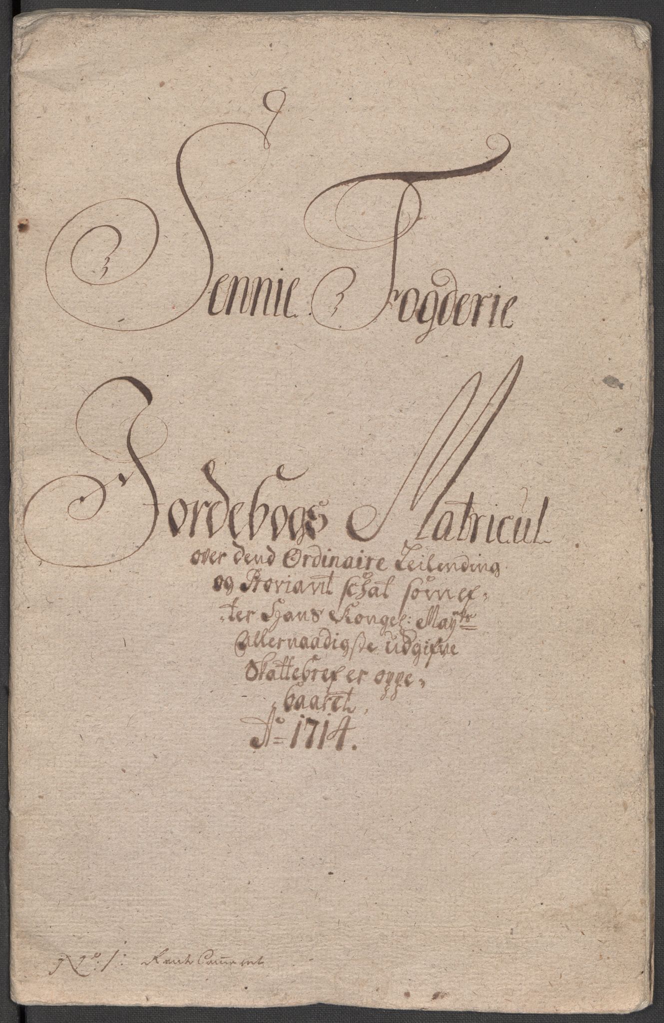 Rentekammeret inntil 1814, Reviderte regnskaper, Fogderegnskap, RA/EA-4092/R68/L4760: Fogderegnskap Senja og Troms, 1714, s. 31