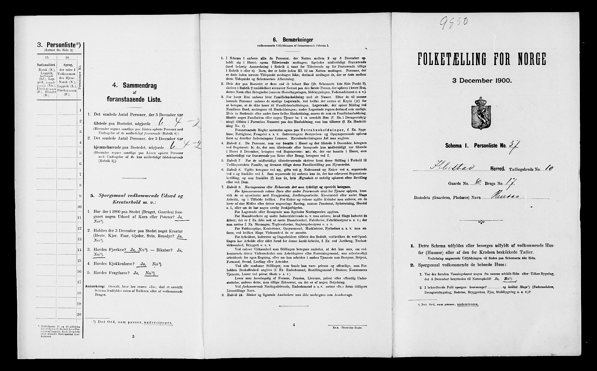SATØ, Folketelling 1900 for 1917 Ibestad herred, 1900, s. 1324