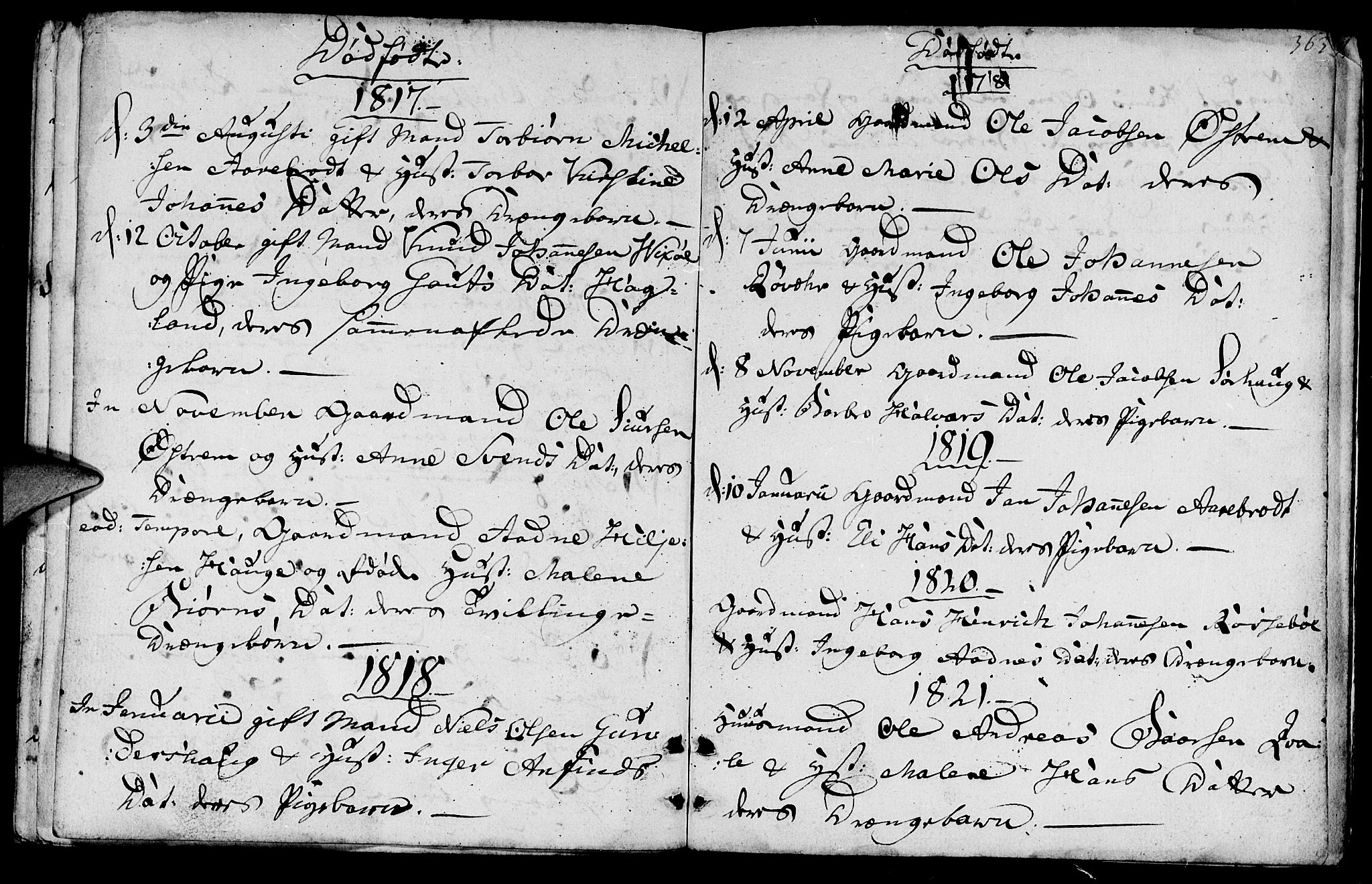 Torvastad sokneprestkontor, SAST/A -101857/H/Ha/Haa/L0002: Ministerialbok nr. A 2, 1801-1817, s. 363