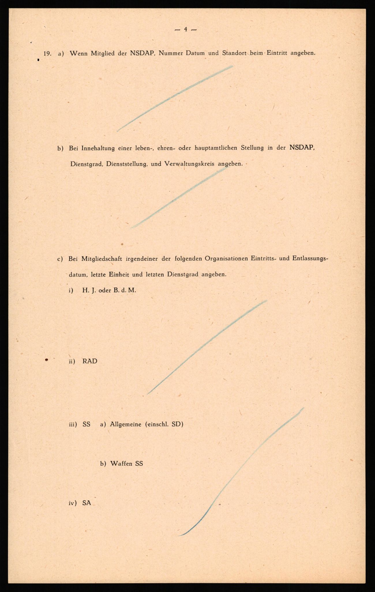 Forsvaret, Forsvarets overkommando II, RA/RAFA-3915/D/Db/L0041: CI Questionaires.  Diverse nasjonaliteter., 1945-1946, s. 76