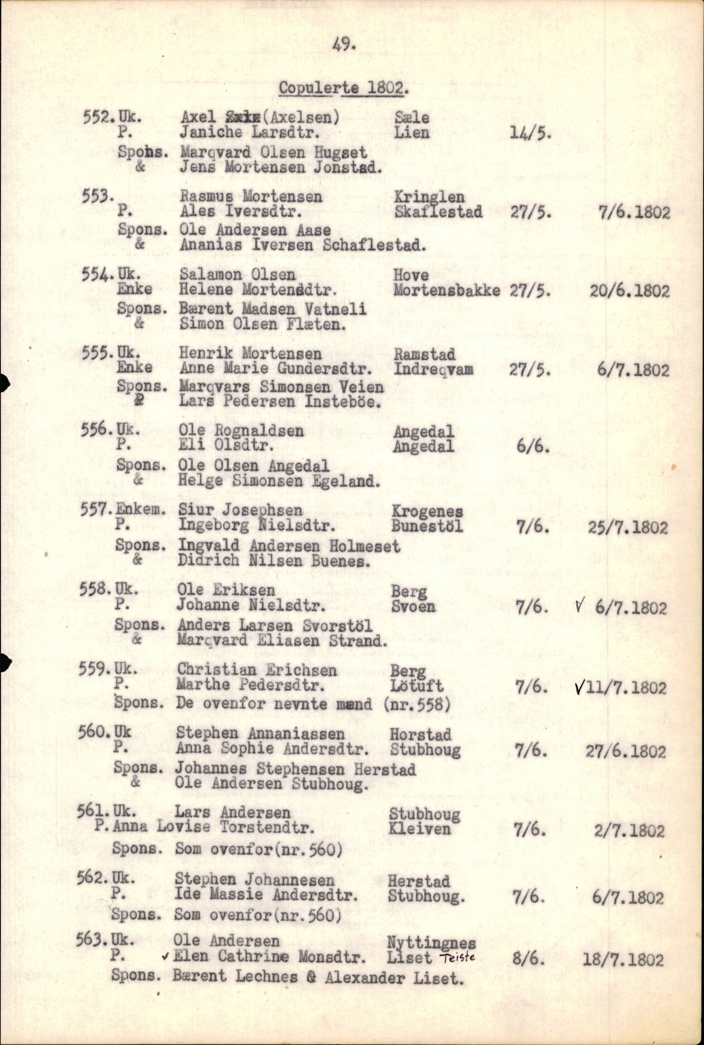 Samling av fulltekstavskrifter, SAB/FULLTEKST/B/14/0008: Førde sokneprestembete, ministerialbok nr. A 4, 1781-1802, s. 51