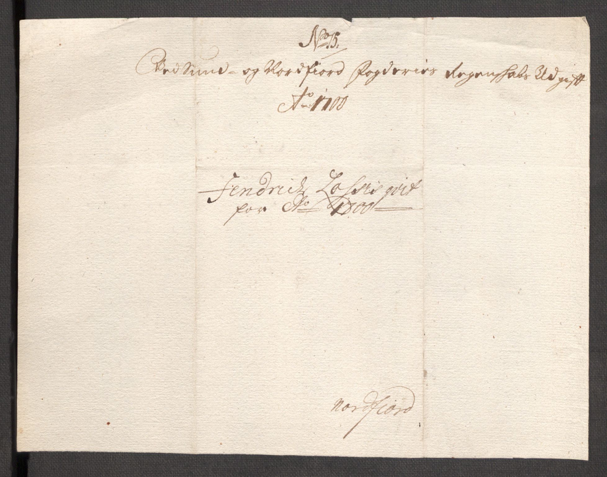 Rentekammeret inntil 1814, Reviderte regnskaper, Fogderegnskap, RA/EA-4092/R53/L3425: Fogderegnskap Sunn- og Nordfjord, 1700-1701, s. 232