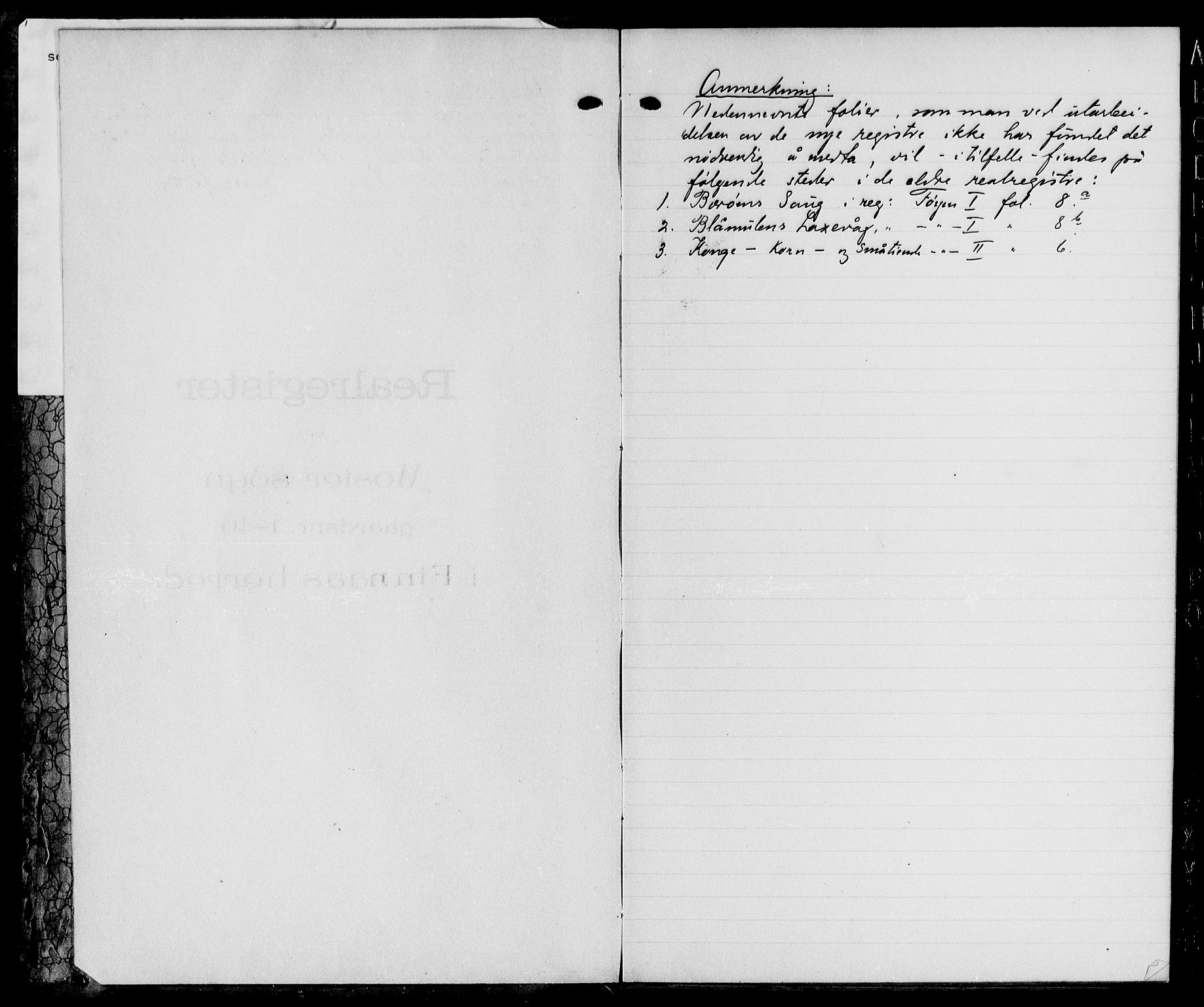 Sunnhordland sorenskrivar, SAB/A-2401/1/G/Ga/Gap/L0001: Panteregister nr. II.A.p.1, 1914-1956