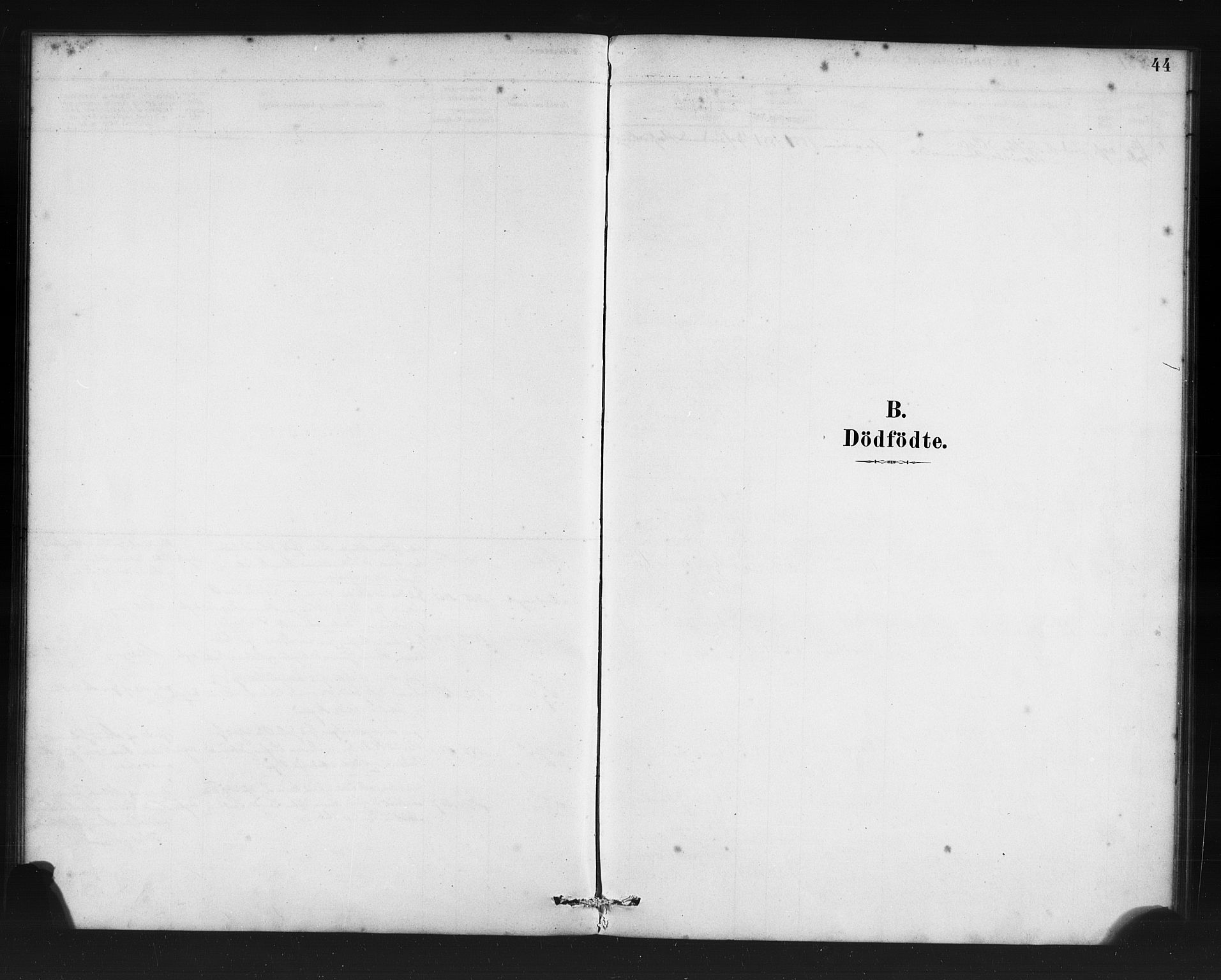 Manger sokneprestembete, SAB/A-76801/H/Haa: Ministerialbok nr. C 1, 1881-1890, s. 44