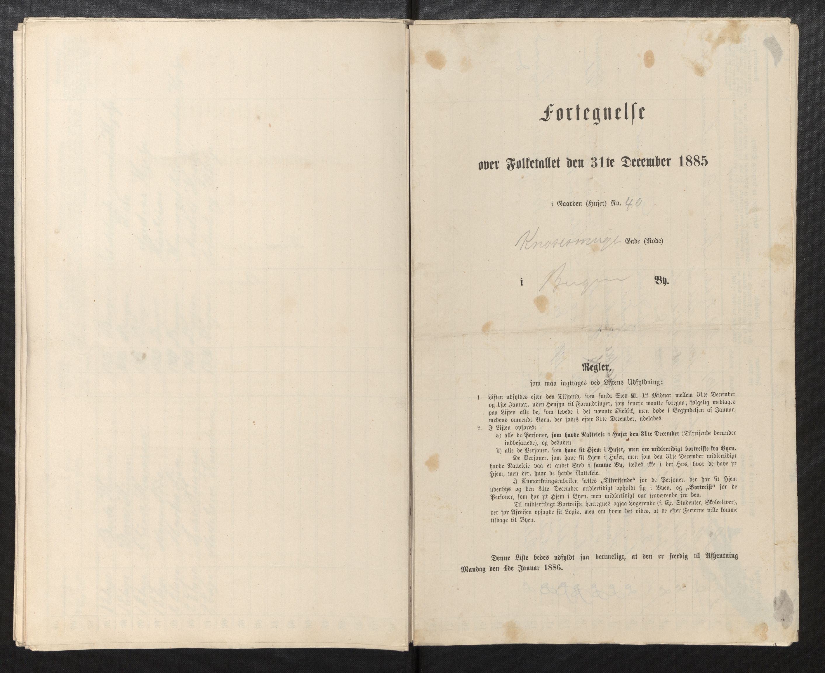 SAB, Folketelling 1885 for 1301 Bergen kjøpstad, 1885, s. 2831