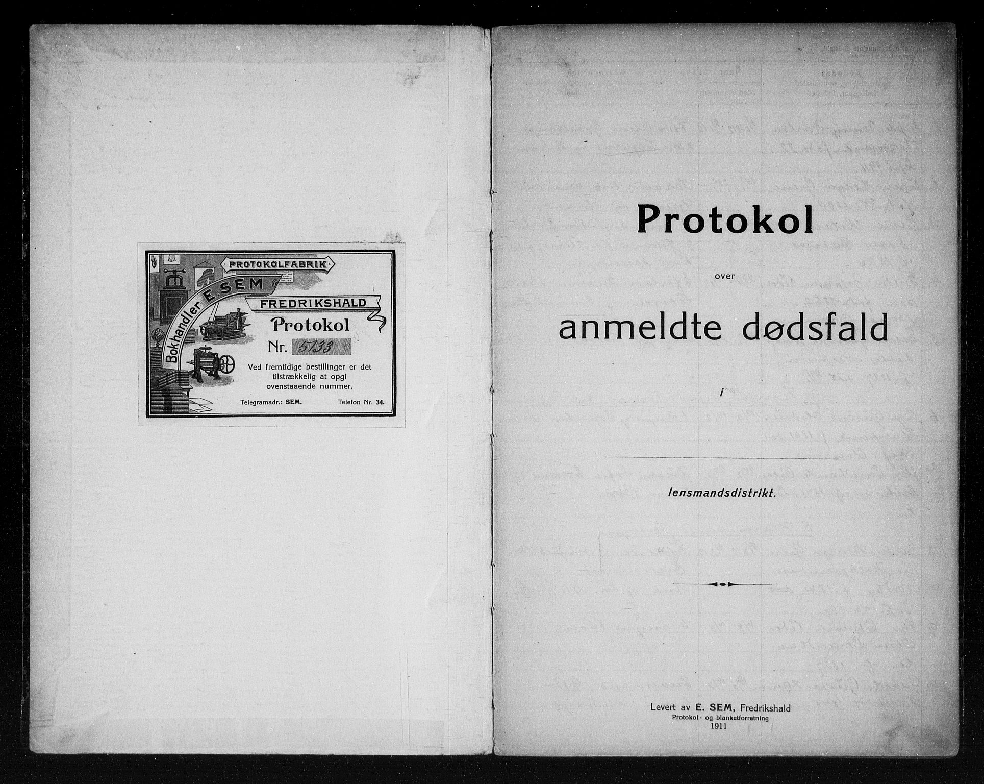 Fet og Rælingen lensmannskontor, AV/SAO-A-10769/H/Ha/L0002: Dødsfallsprotokoll, 1912-1926