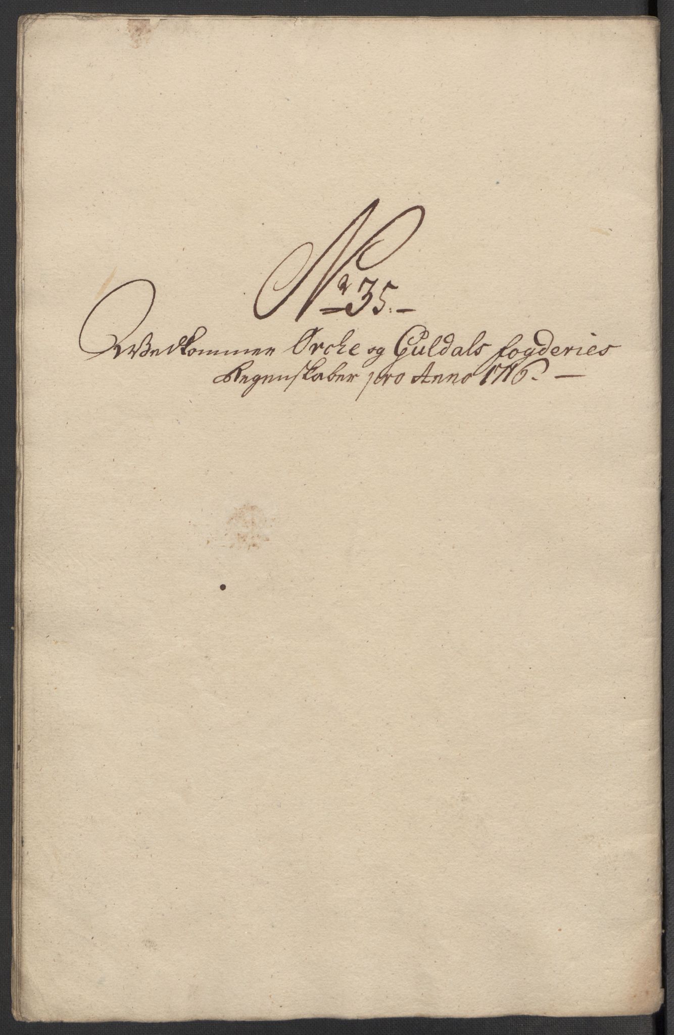 Rentekammeret inntil 1814, Reviderte regnskaper, Fogderegnskap, AV/RA-EA-4092/R60/L3968: Fogderegnskap Orkdal og Gauldal, 1716, s. 20
