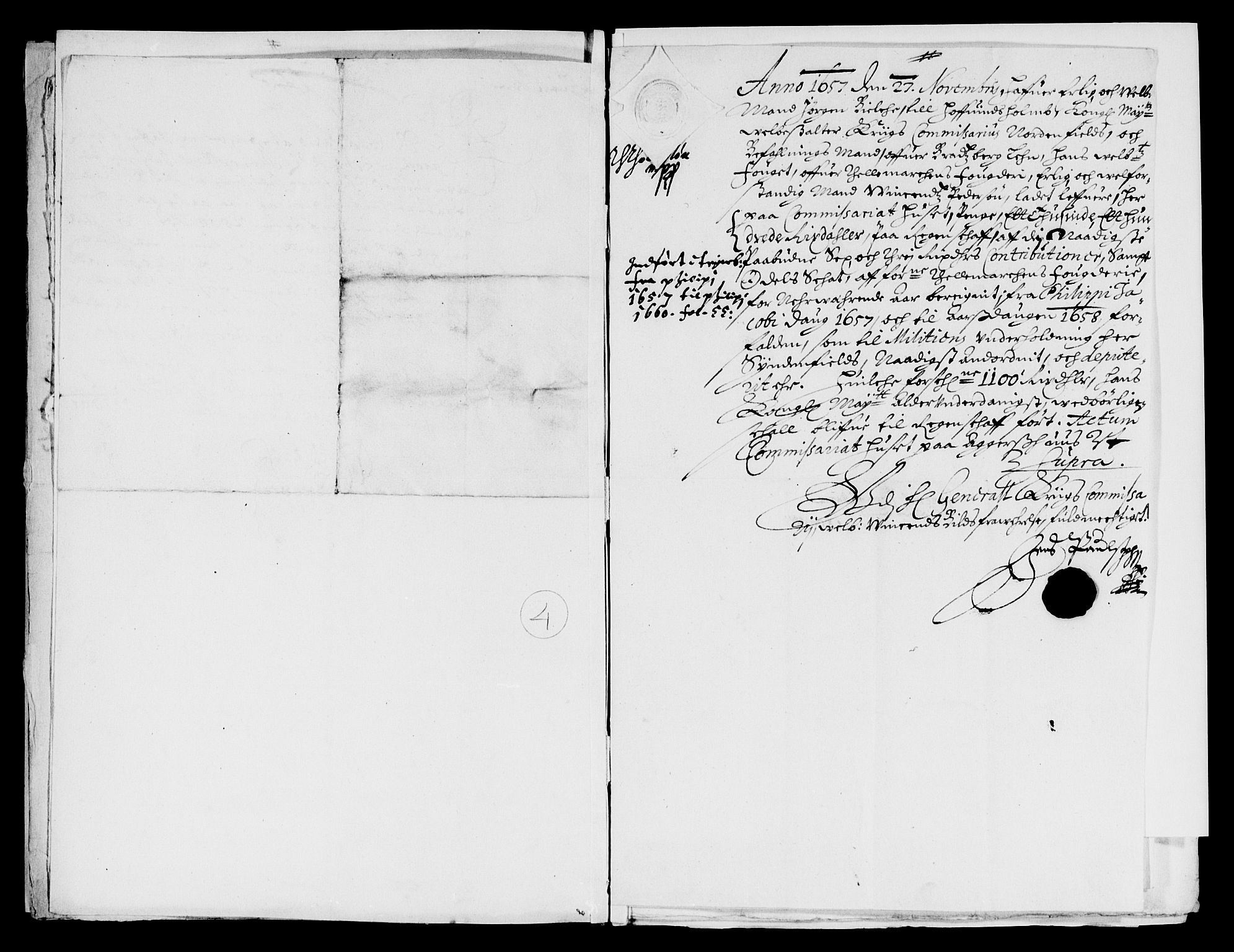 Rentekammeret inntil 1814, Reviderte regnskaper, Lensregnskaper, AV/RA-EA-5023/R/Rb/Rbp/L0047: Bratsberg len, 1659-1662