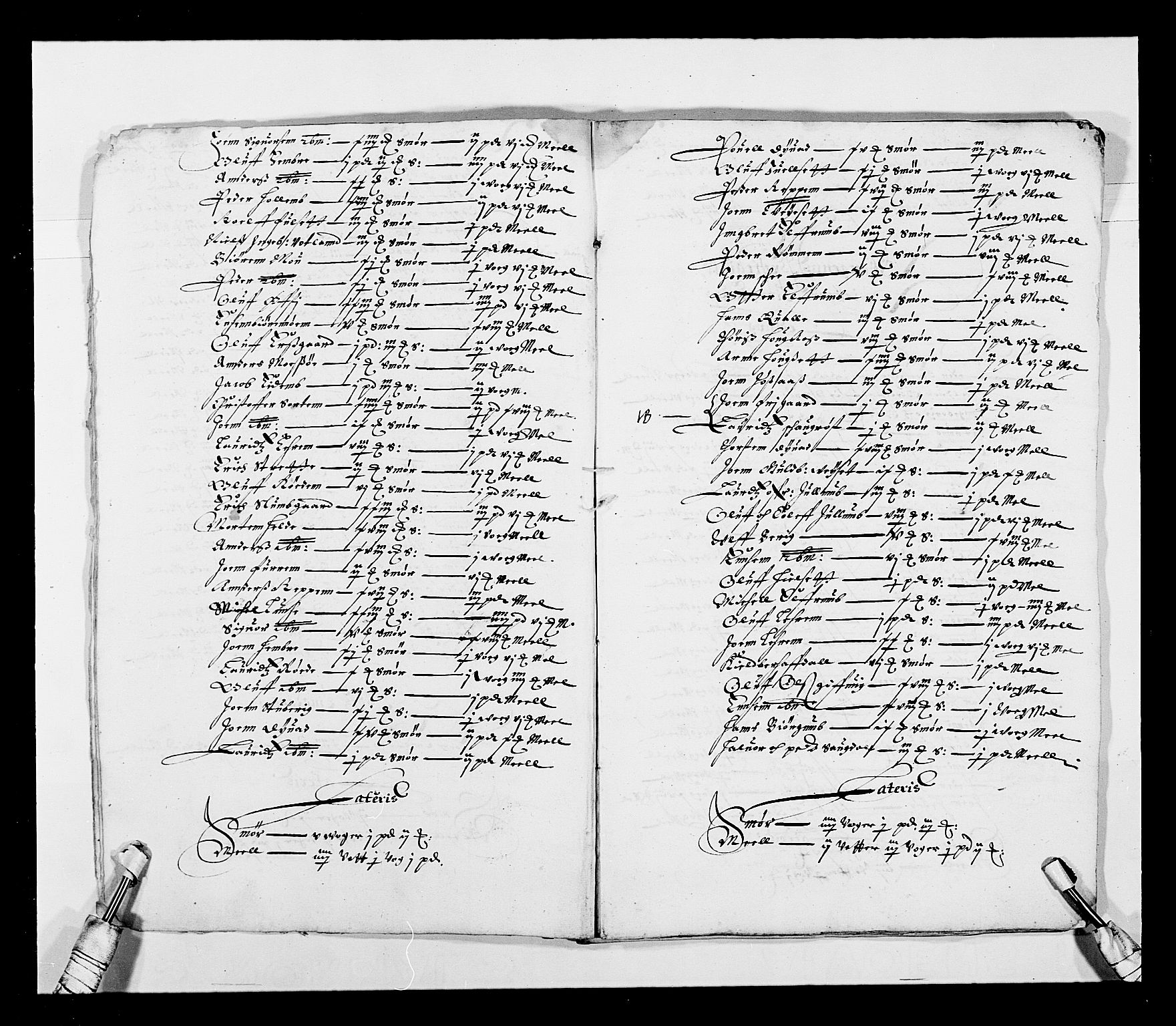 Stattholderembetet 1572-1771, RA/EA-2870/Ek/L0027/0001: Jordebøker 1633-1658: / Jordebøker for Trondheim len, 1643-1644, s. 106