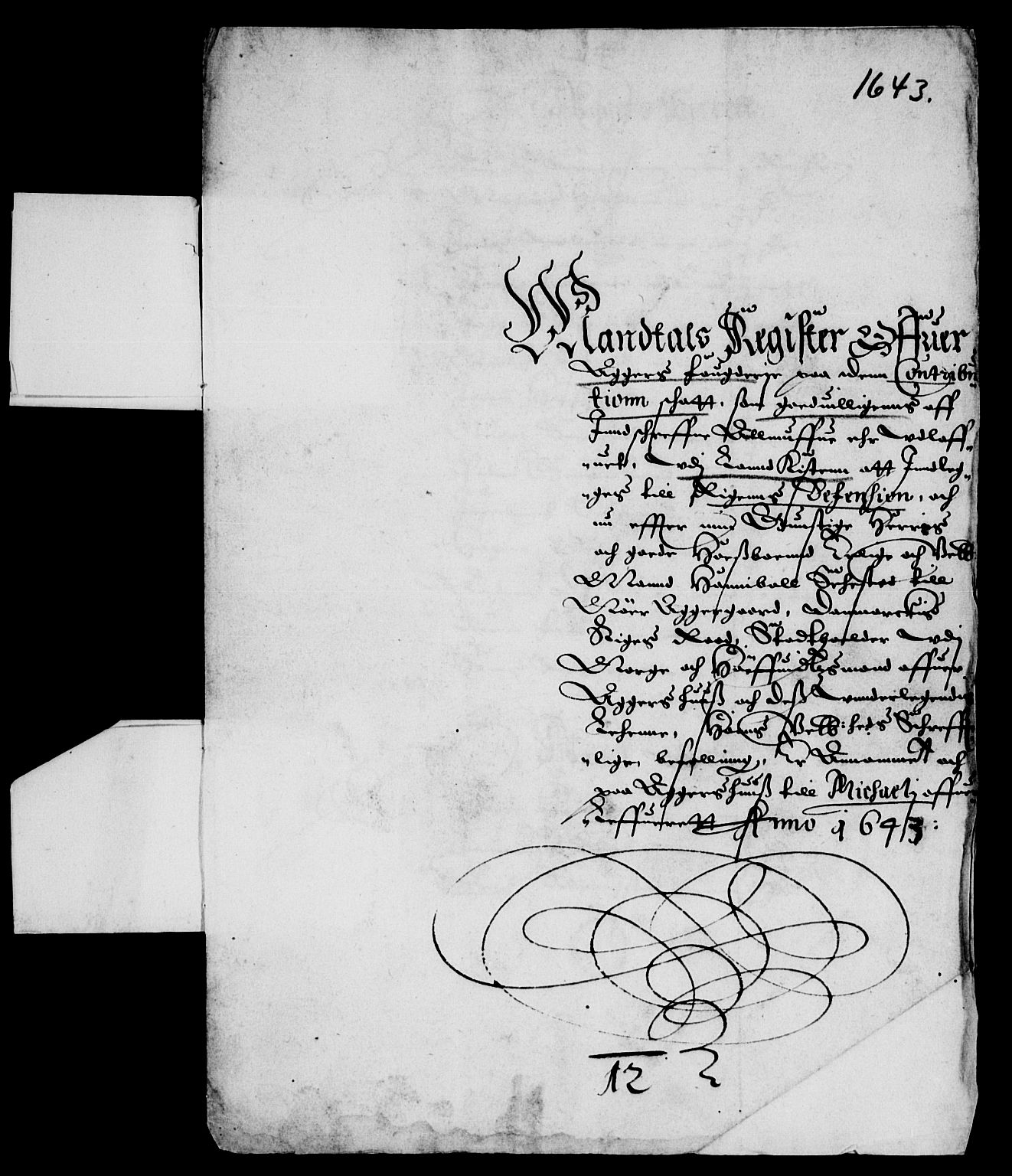 Rentekammeret inntil 1814, Reviderte regnskaper, Lensregnskaper, RA/EA-5023/R/Rb/Rba/L0177: Akershus len, 1643-1644