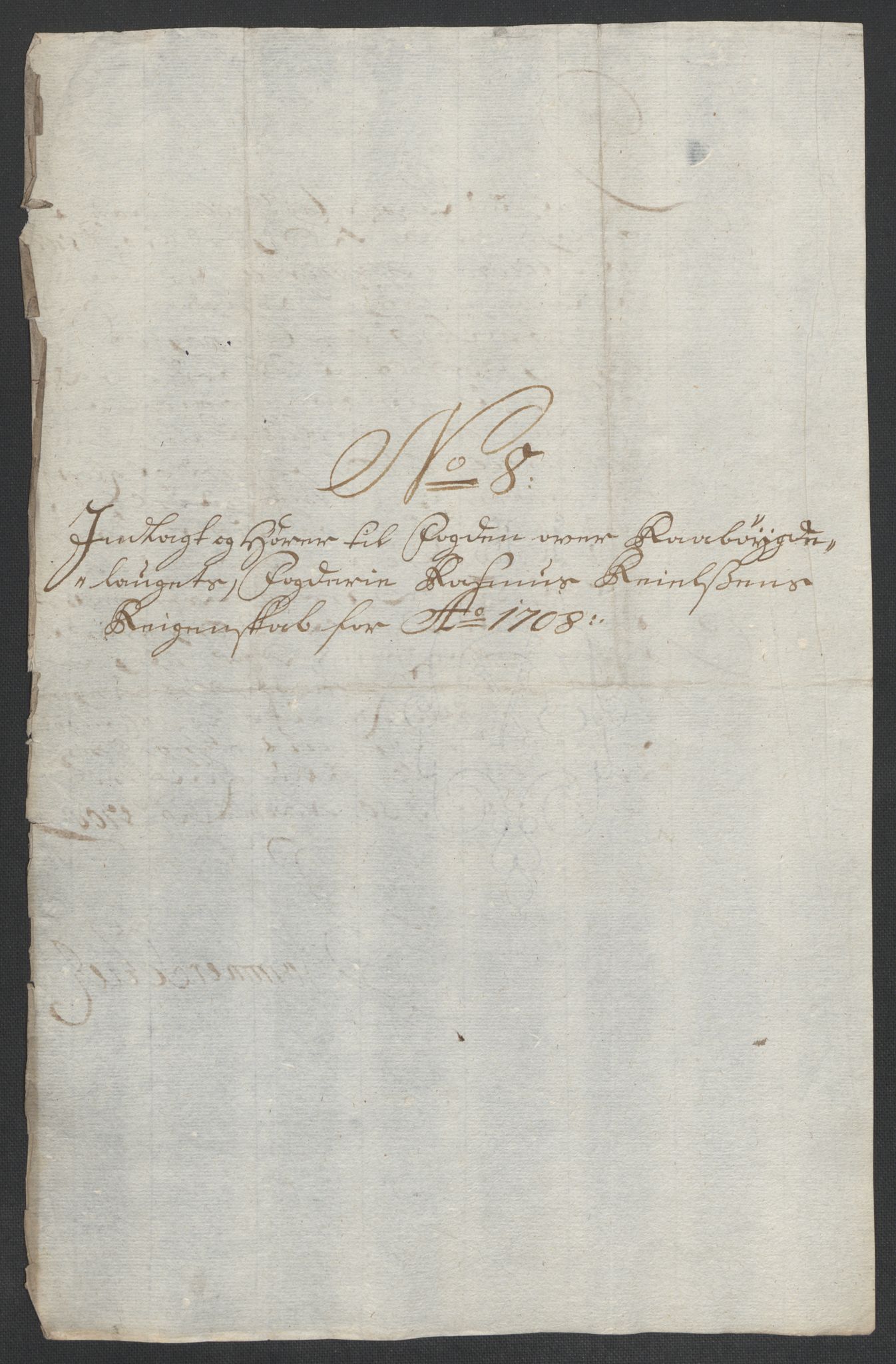 Rentekammeret inntil 1814, Reviderte regnskaper, Fogderegnskap, AV/RA-EA-4092/R40/L2448: Fogderegnskap Råbyggelag, 1706-1708, s. 344