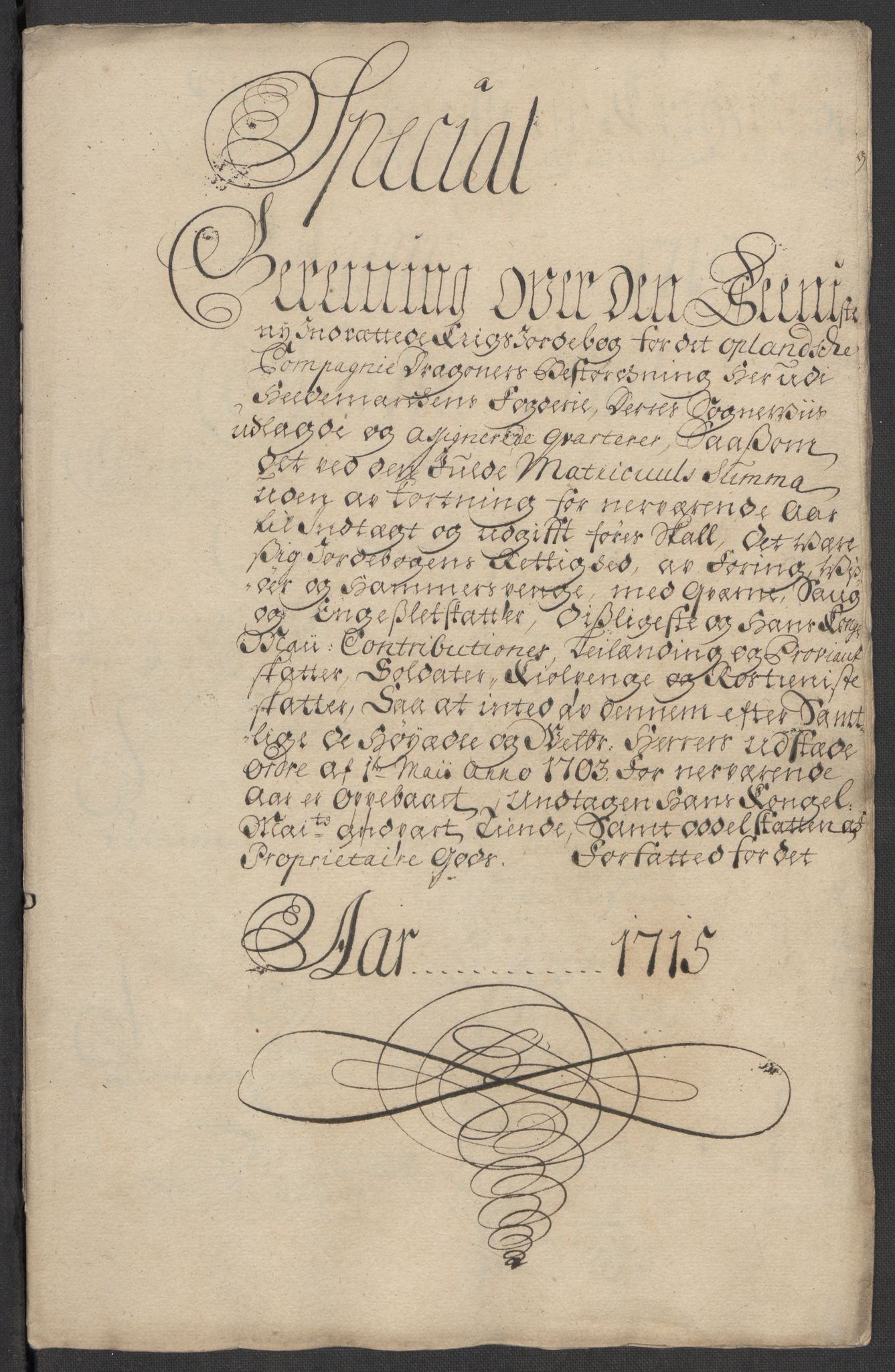 Rentekammeret inntil 1814, Reviderte regnskaper, Fogderegnskap, AV/RA-EA-4092/R16/L1053: Fogderegnskap Hedmark, 1715, s. 348