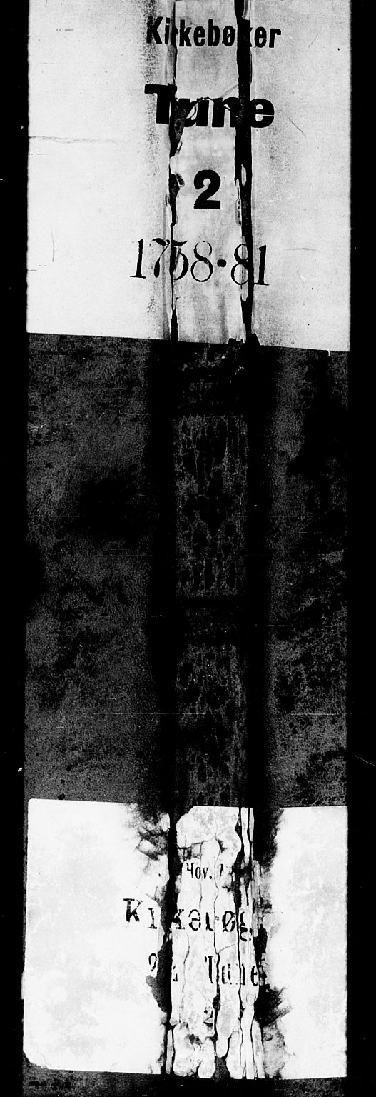 Tune prestekontor Kirkebøker, AV/SAO-A-2007/F/Fa/L0002: Ministerialbok nr. 2, 1758-1781