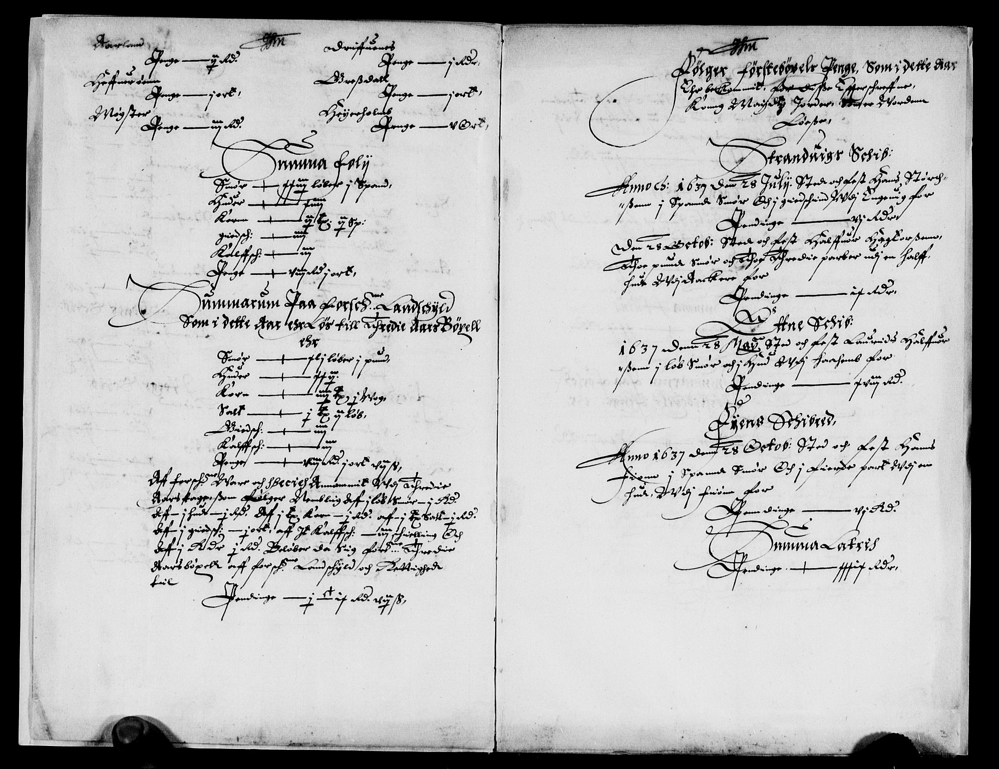 Rentekammeret inntil 1814, Reviderte regnskaper, Lensregnskaper, AV/RA-EA-5023/R/Rb/Rbt/L0076: Bergenhus len, 1633-1638
