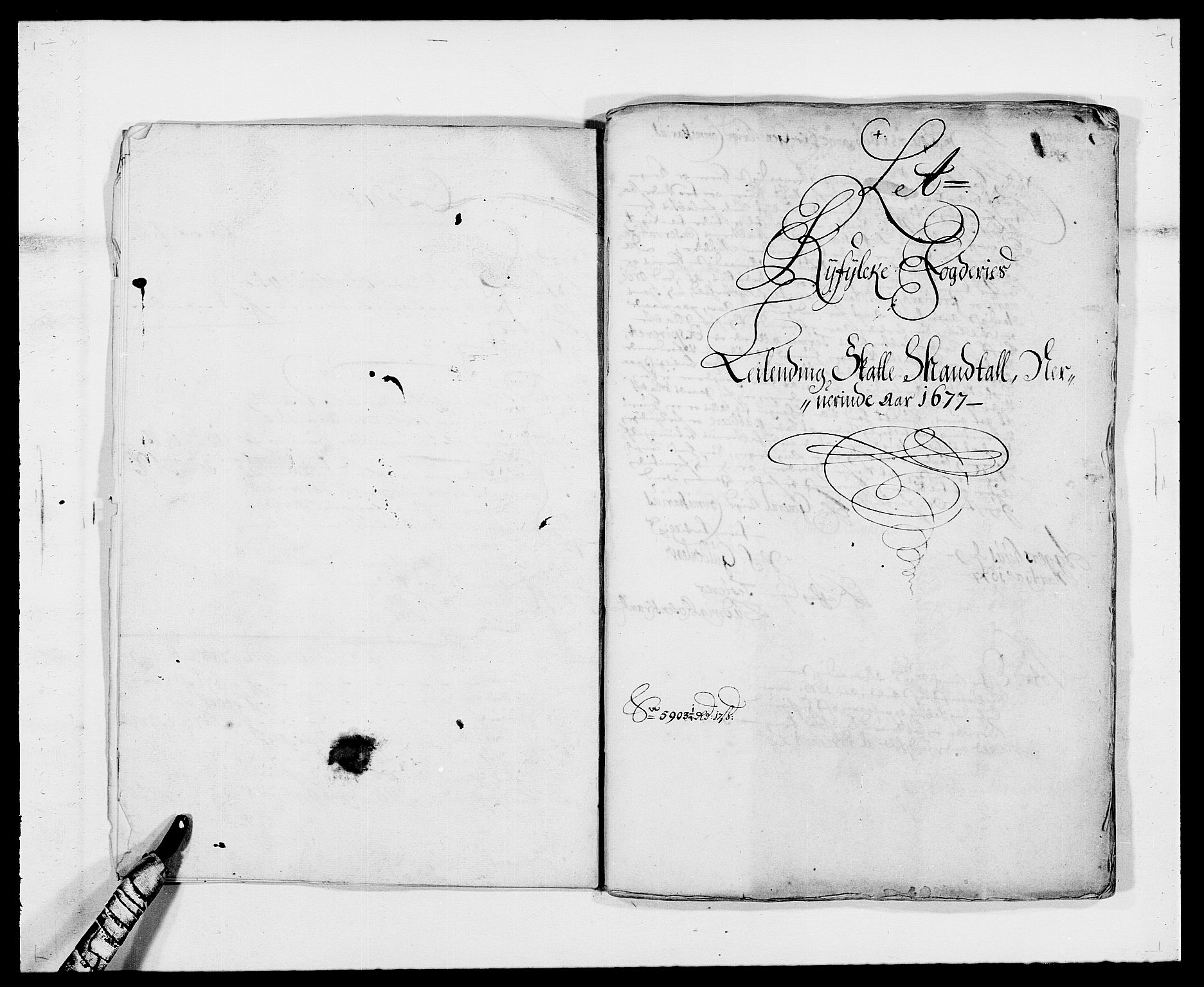 Rentekammeret inntil 1814, Reviderte regnskaper, Fogderegnskap, AV/RA-EA-4092/R47/L2847: Fogderegnskap Ryfylke, 1677, s. 12