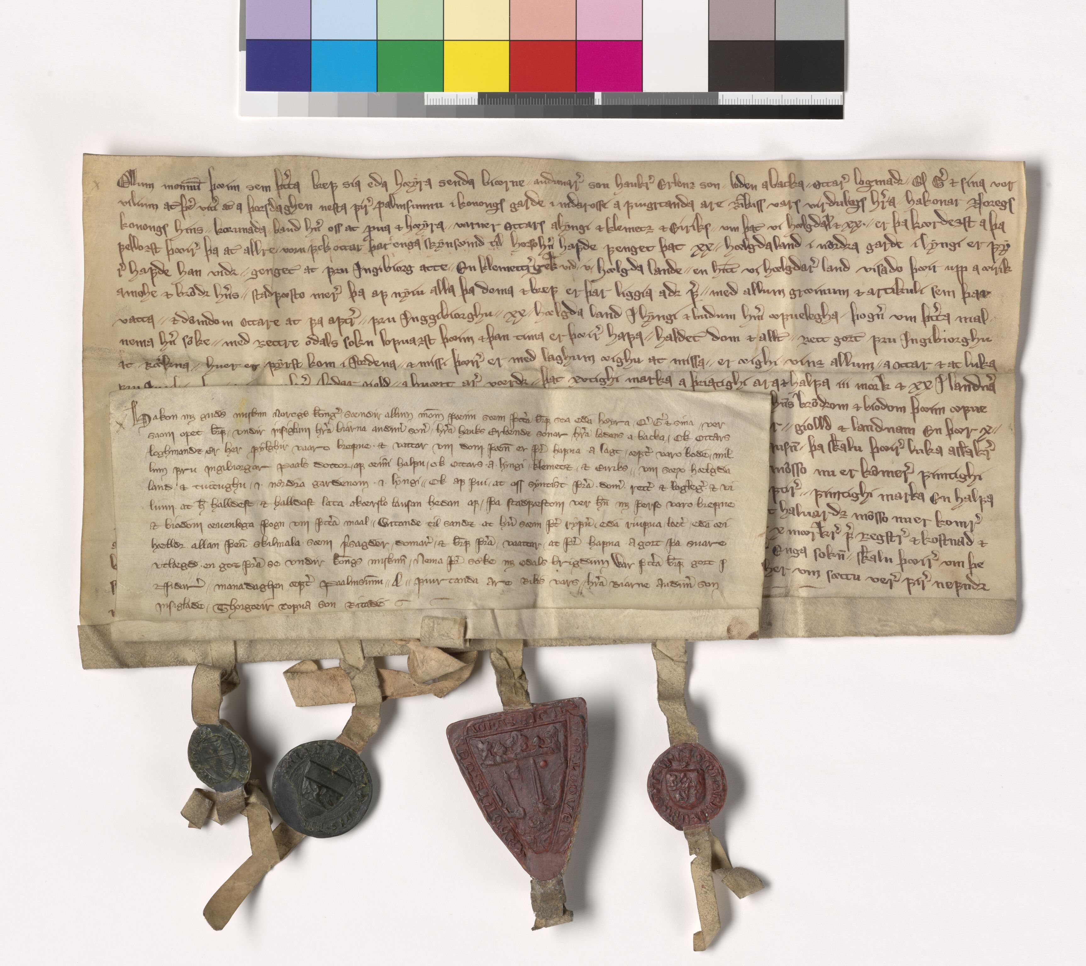 Riksarkivets diplomsamling, AV/RA-EA-5965/F05/L0007: NRA AM fasc. 2 nr. 9a-11, 1313-1449, s. 10