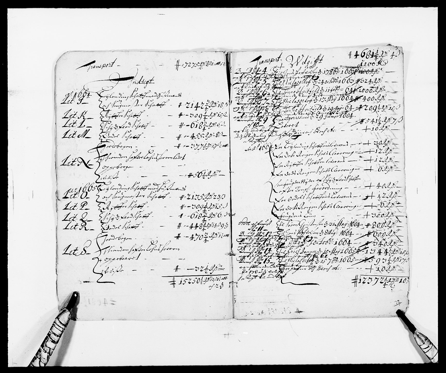 Rentekammeret inntil 1814, Reviderte regnskaper, Fogderegnskap, RA/EA-4092/R34/L2037: Fogderegnskap Bamble, 1662-1669, s. 3