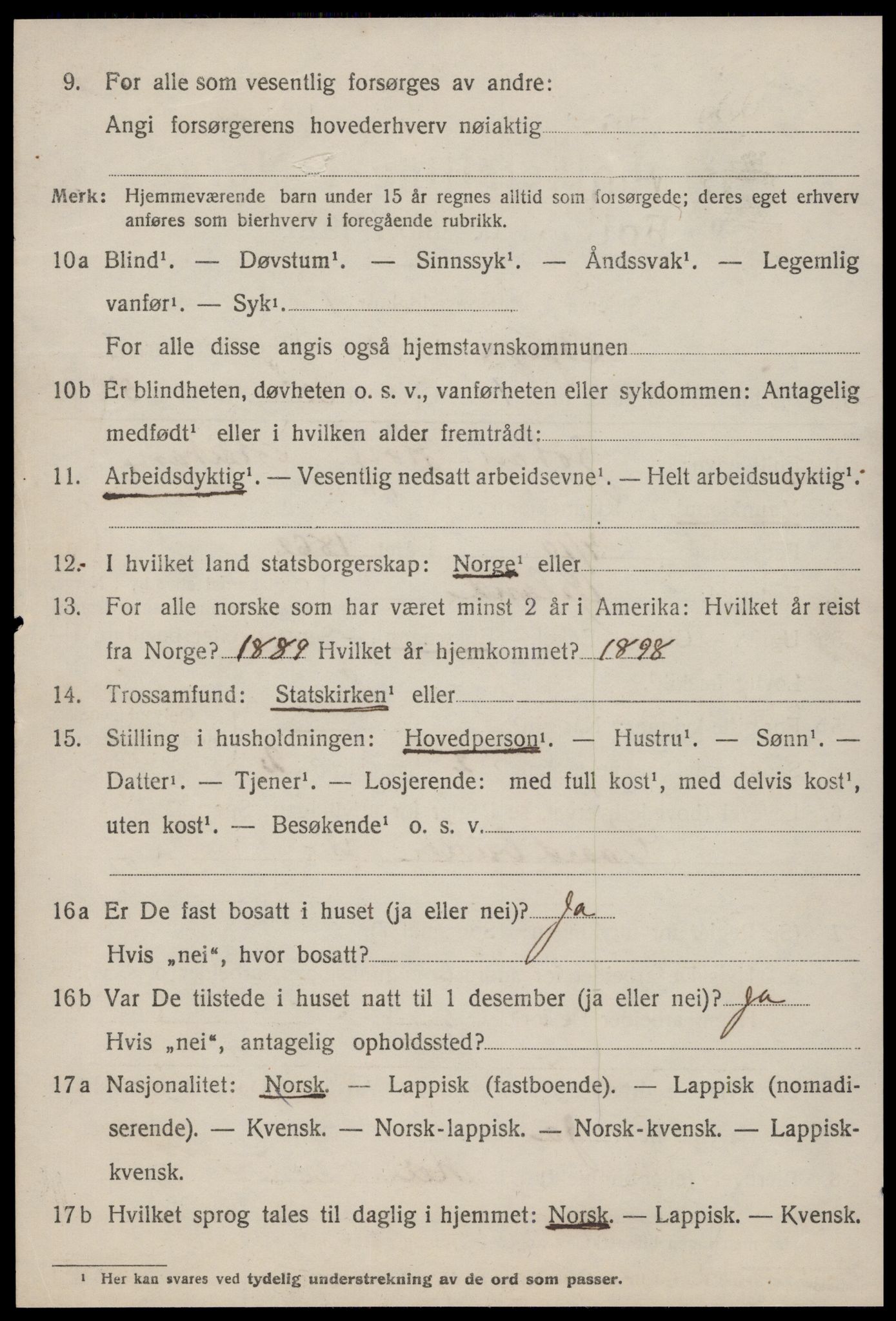 SAT, Folketelling 1920 for 1627 Bjugn herred, 1920, s. 492